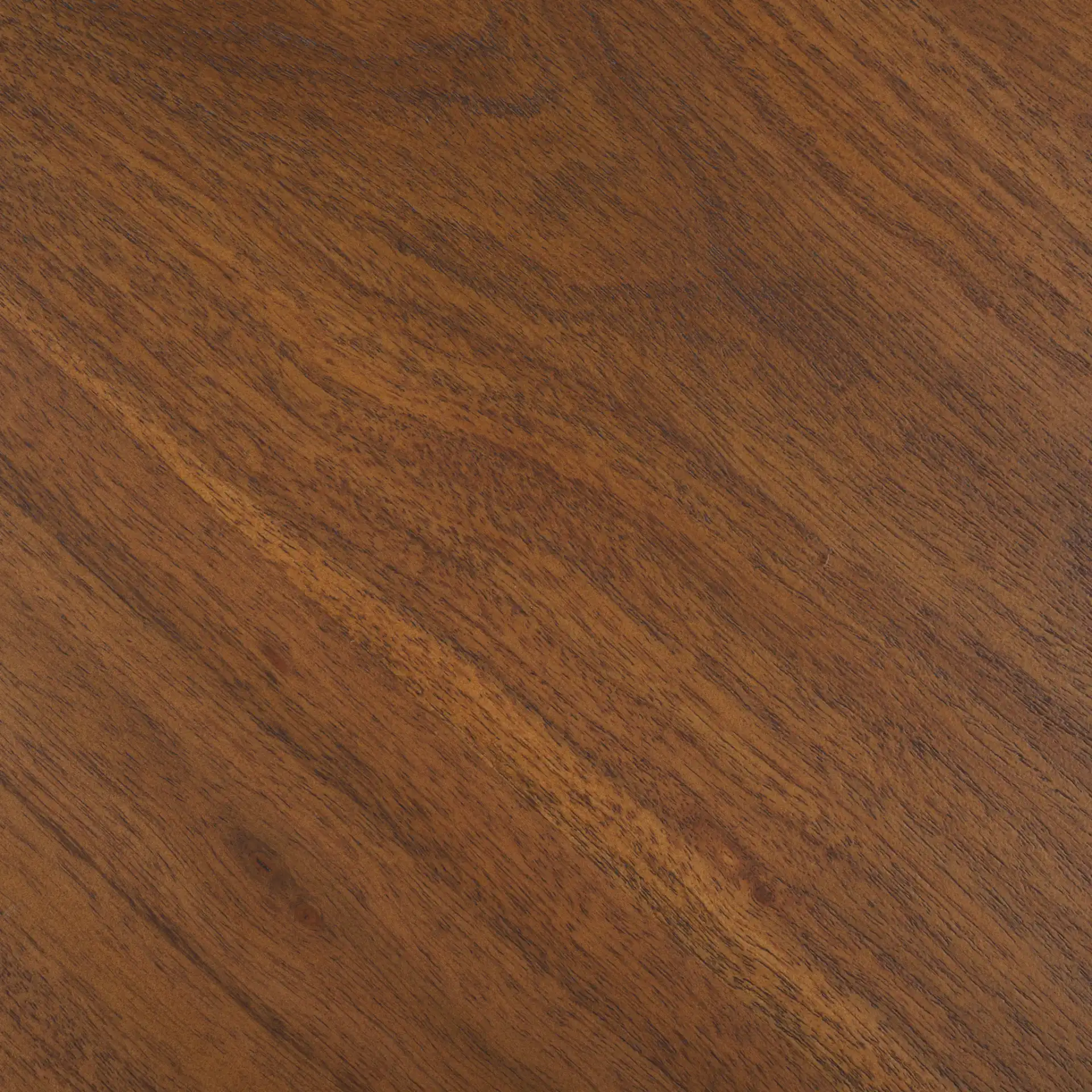 Raybelina Round Coffee Table in Walnut, detail view