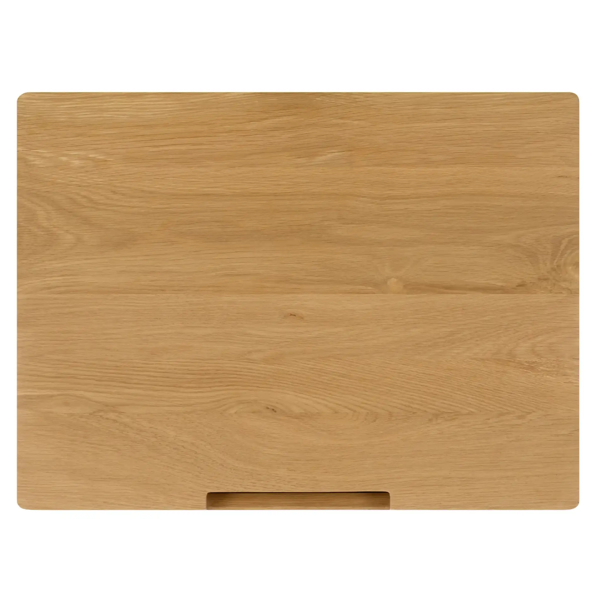 Riverside Oak Wood Nightstand in Natural Oak, detail view