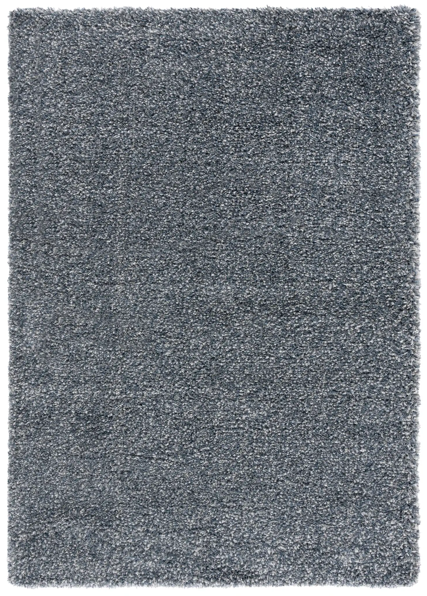 Classic New York Solid Shag Rug in Blue