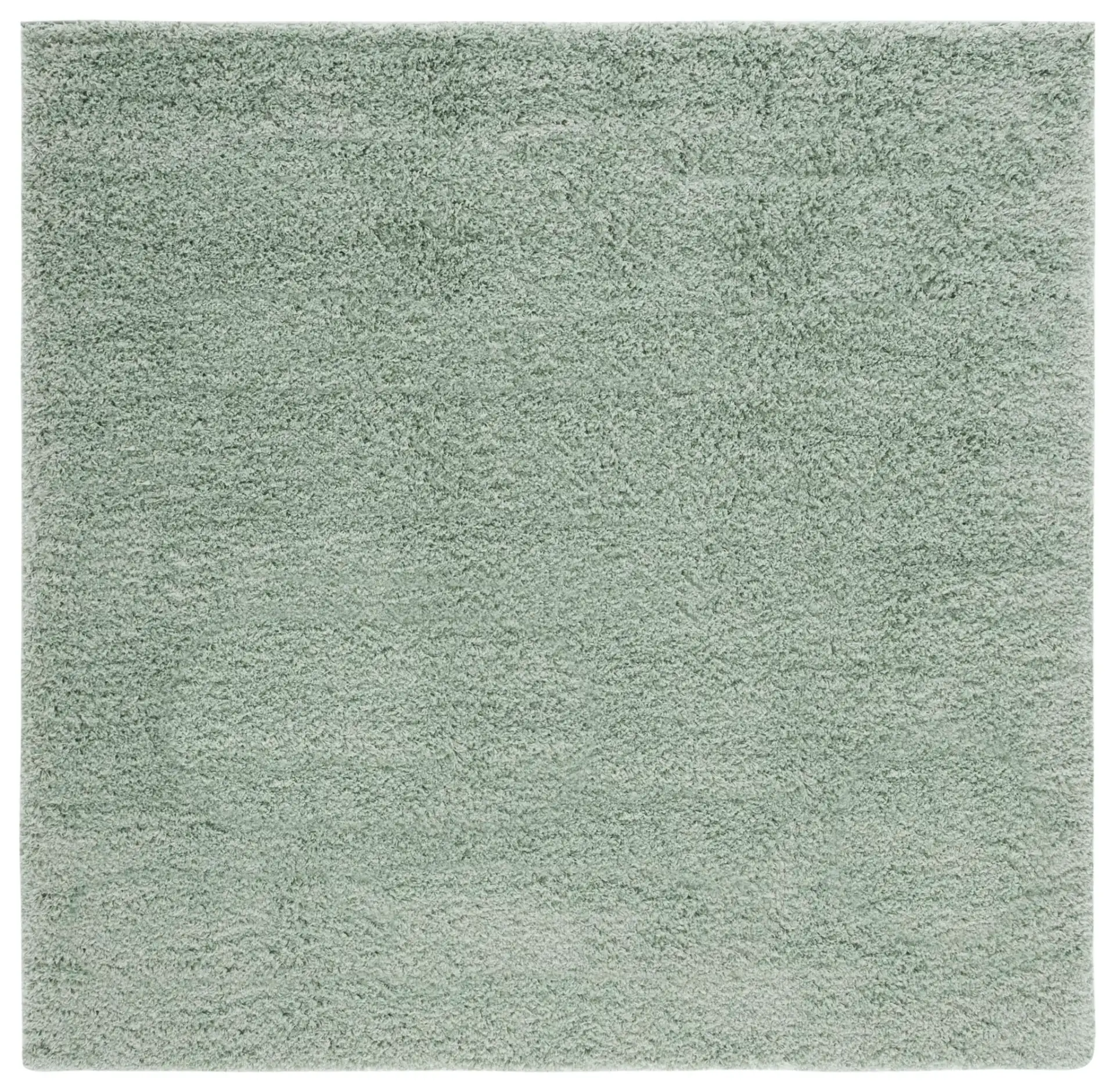 Laguna Solid Shag Rug in Light Sage