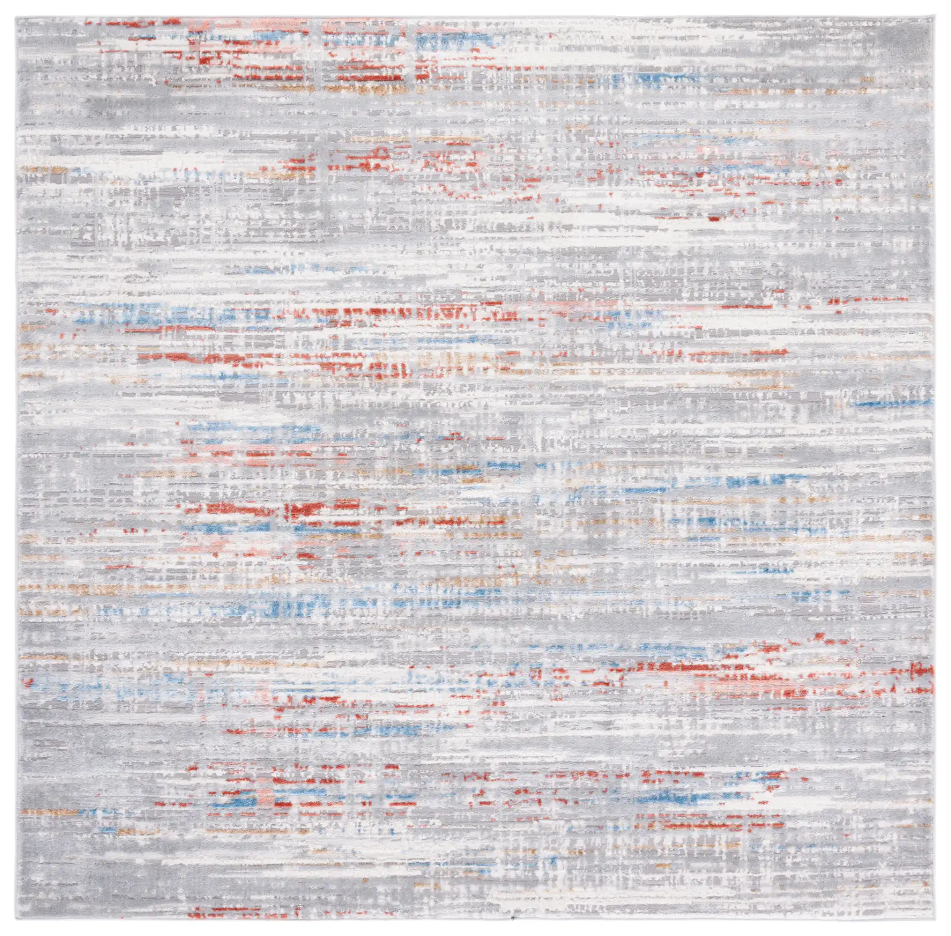 Light Gray / Rust