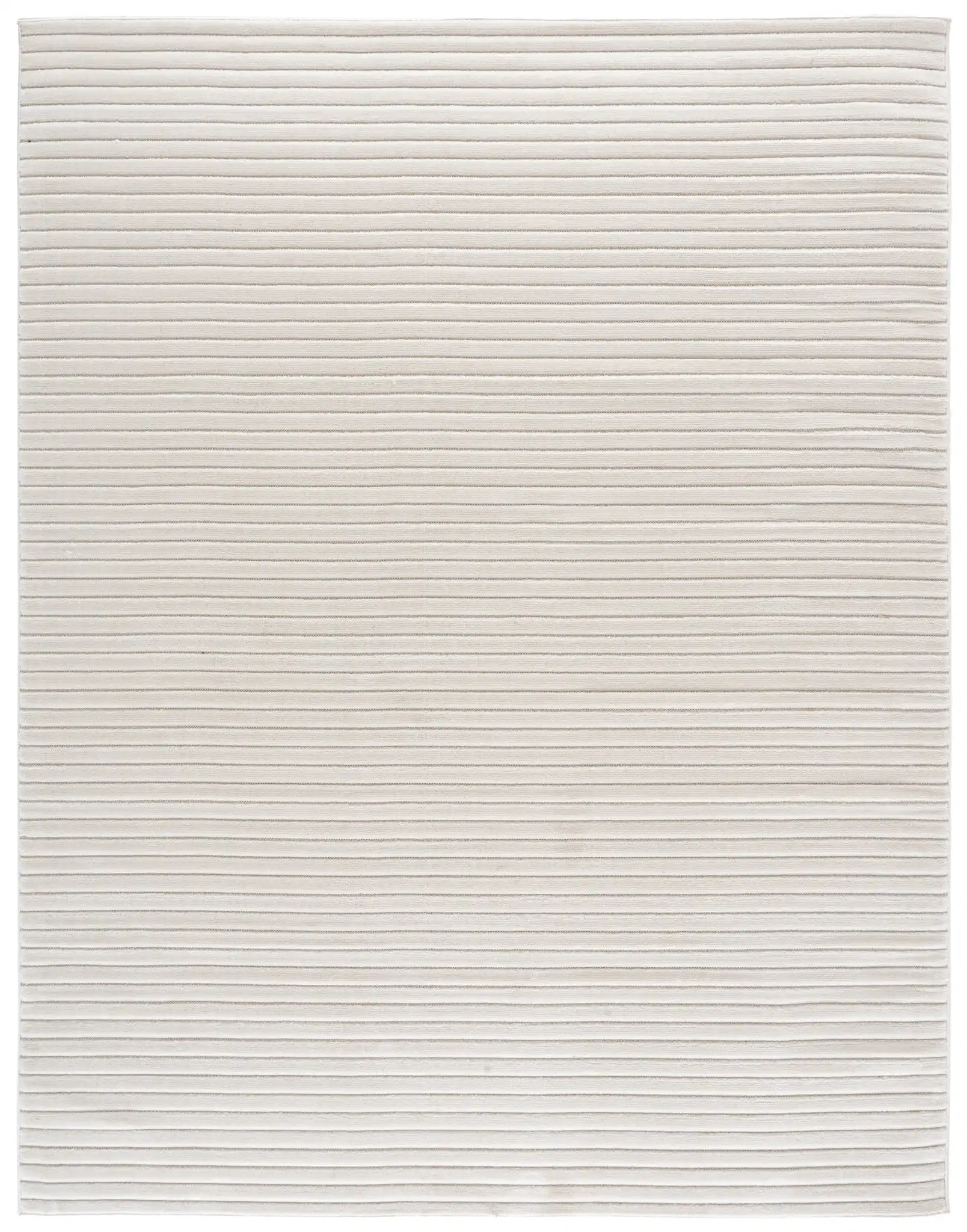 Selena Ribbed Rug in Ivory