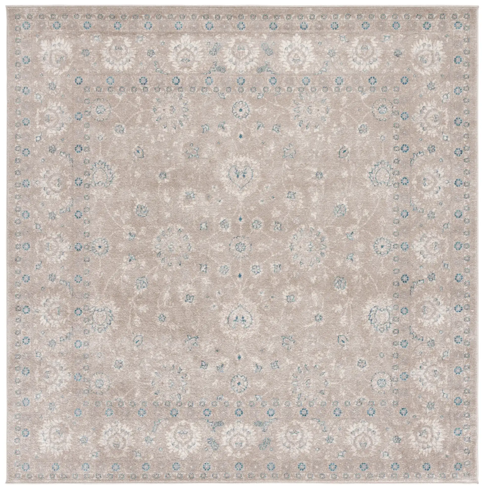 Tan / Blue