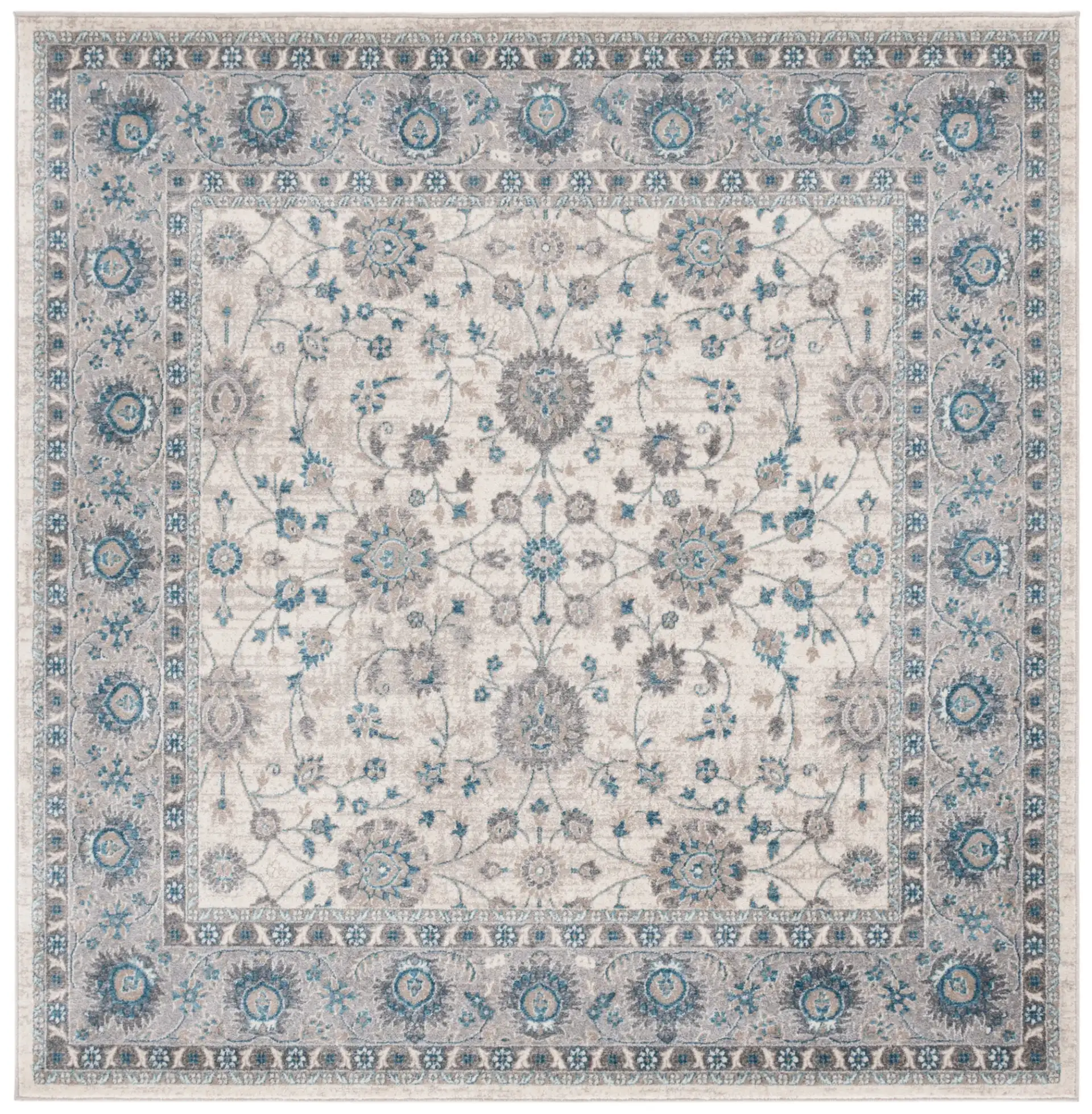 Ivory / Blue