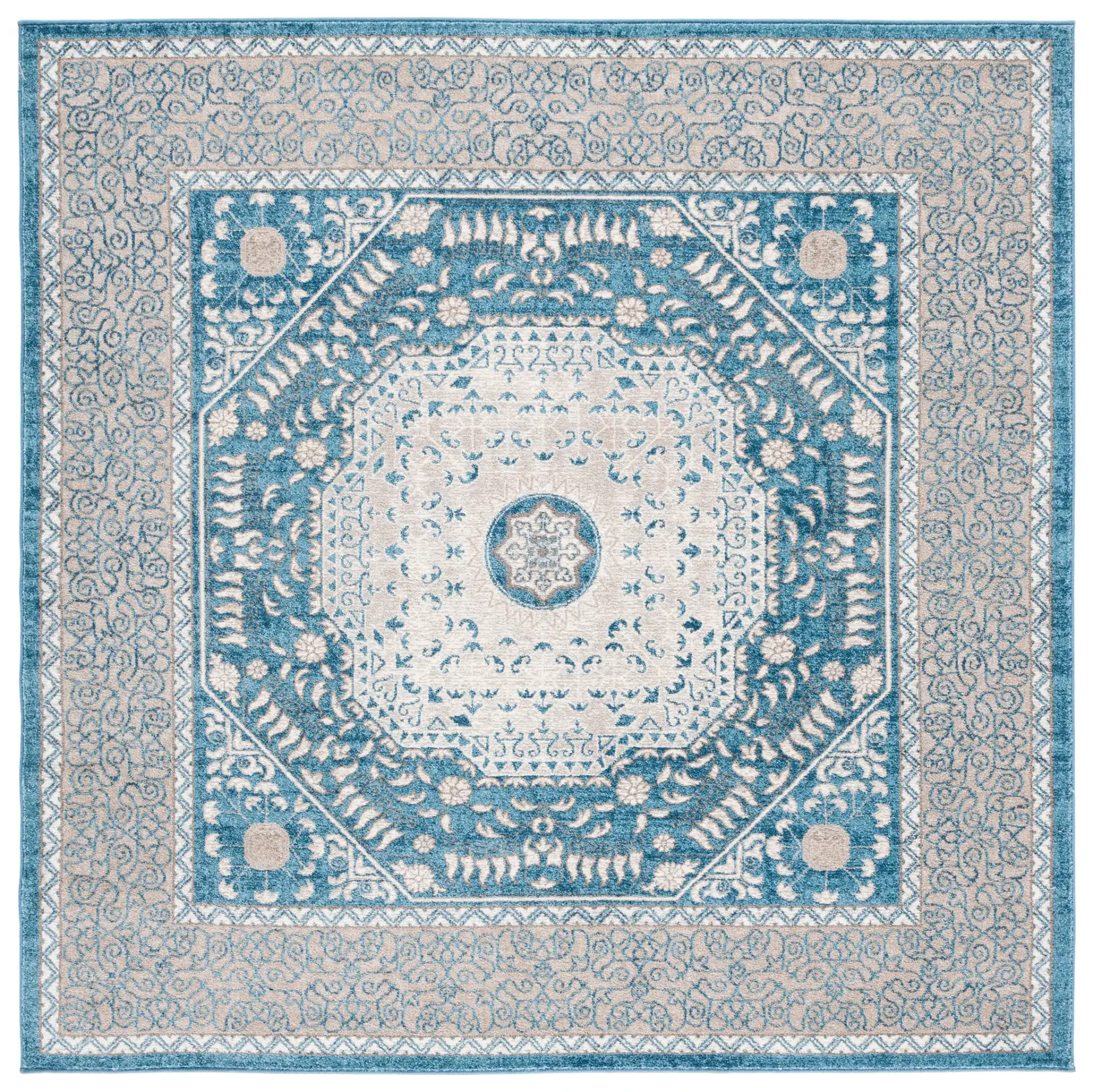 Blue / Beige