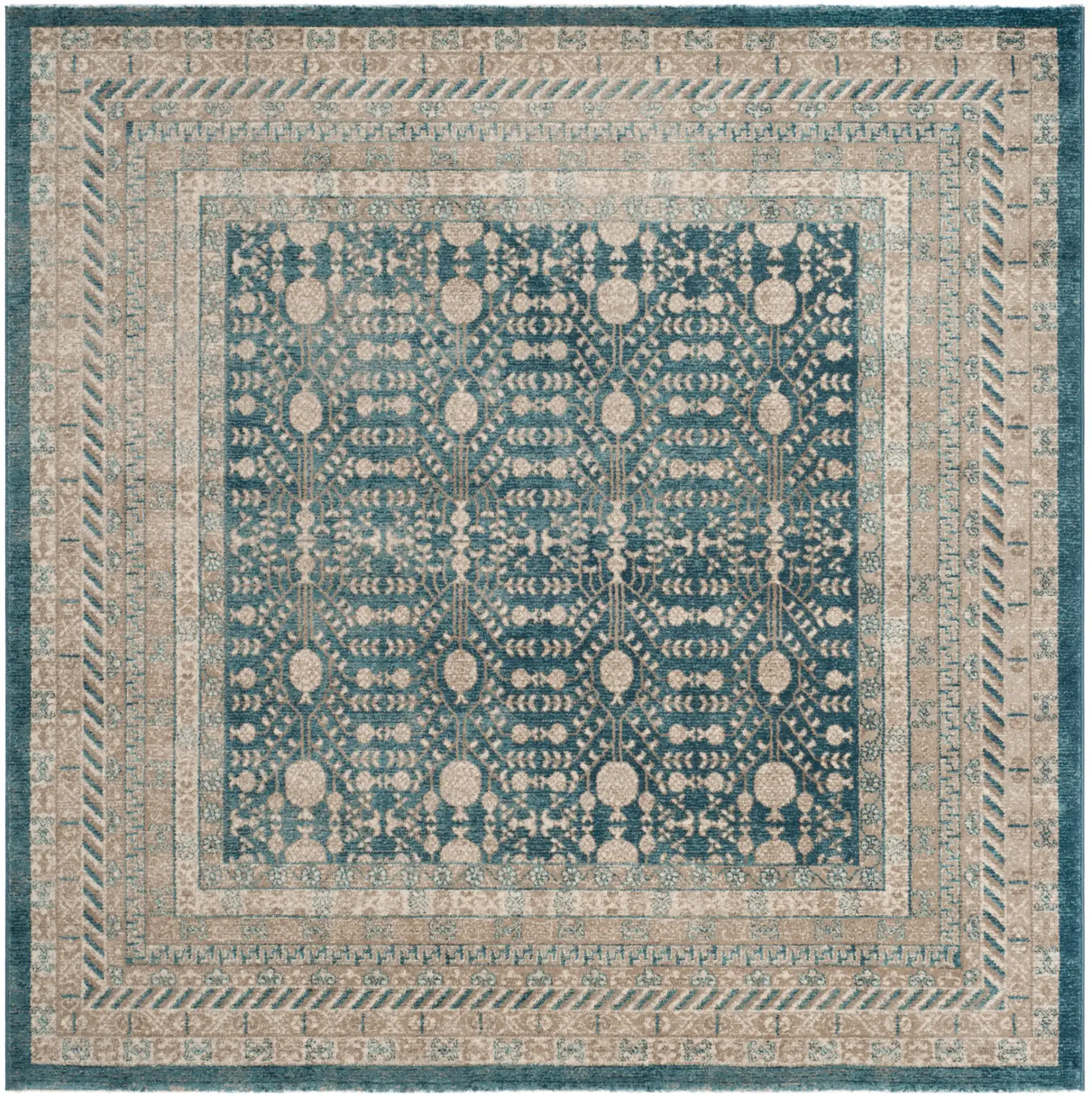 Blue / Beige