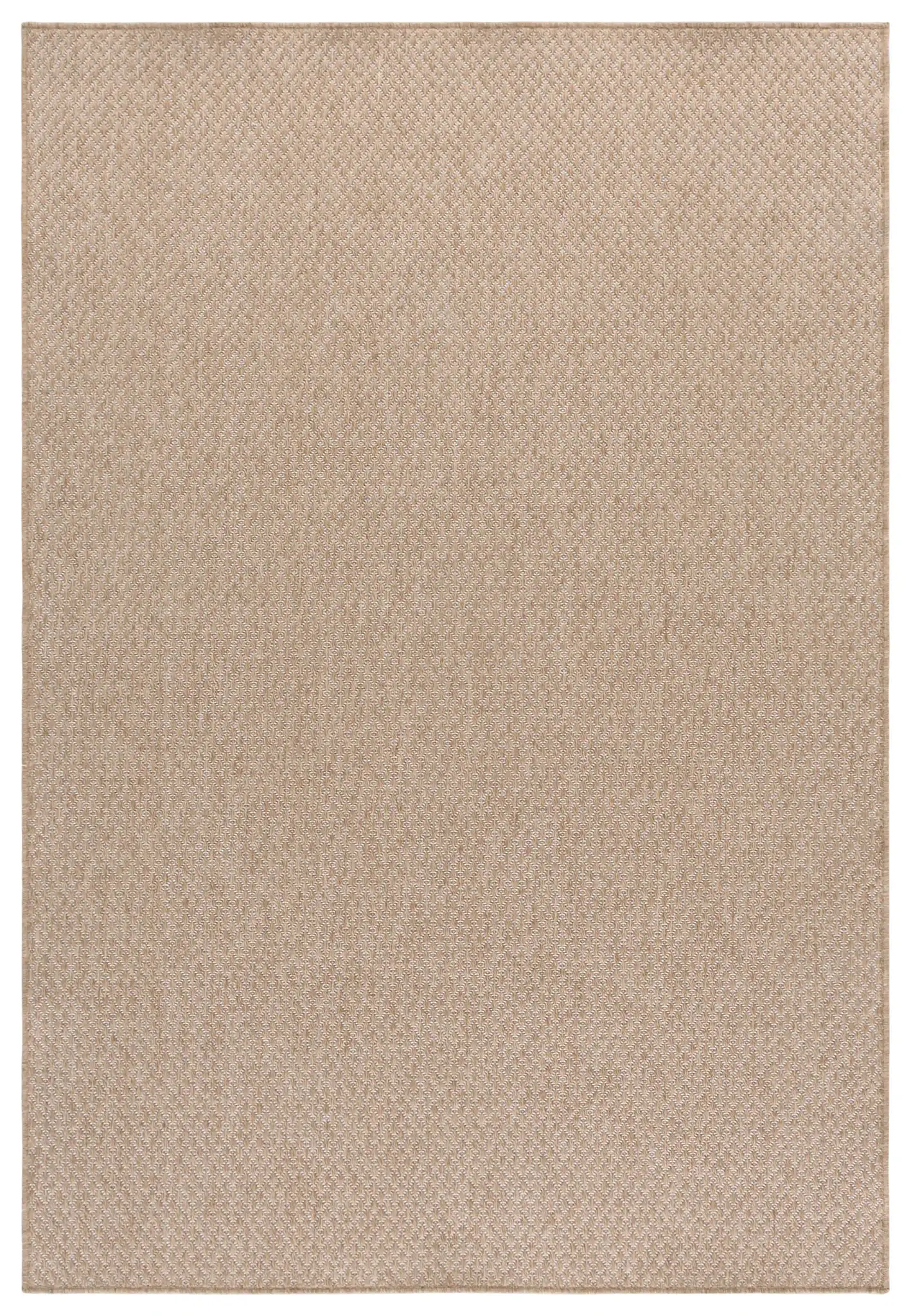 Sisal Performance Diamond Rug in Natural / Ivory