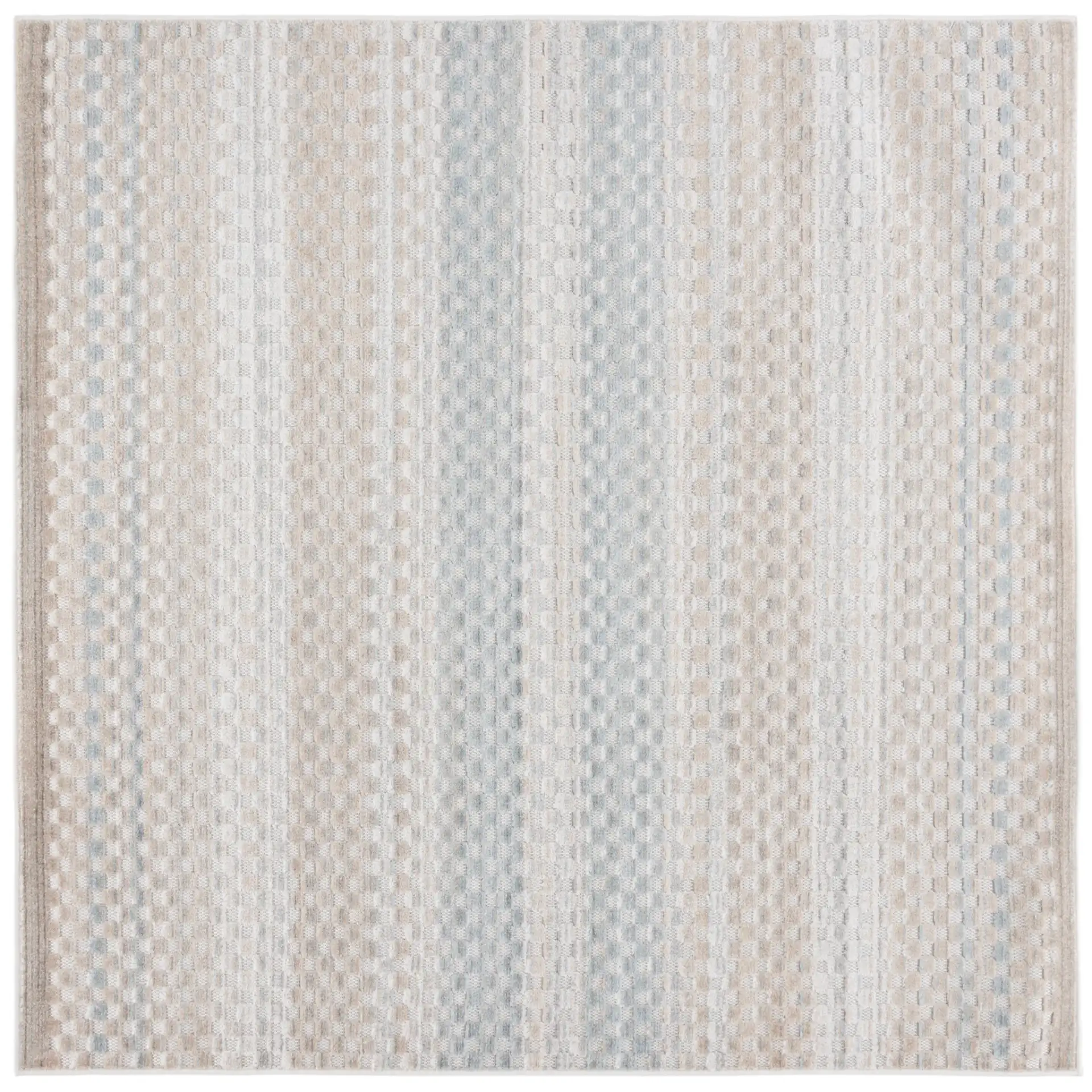 Beige / Blue