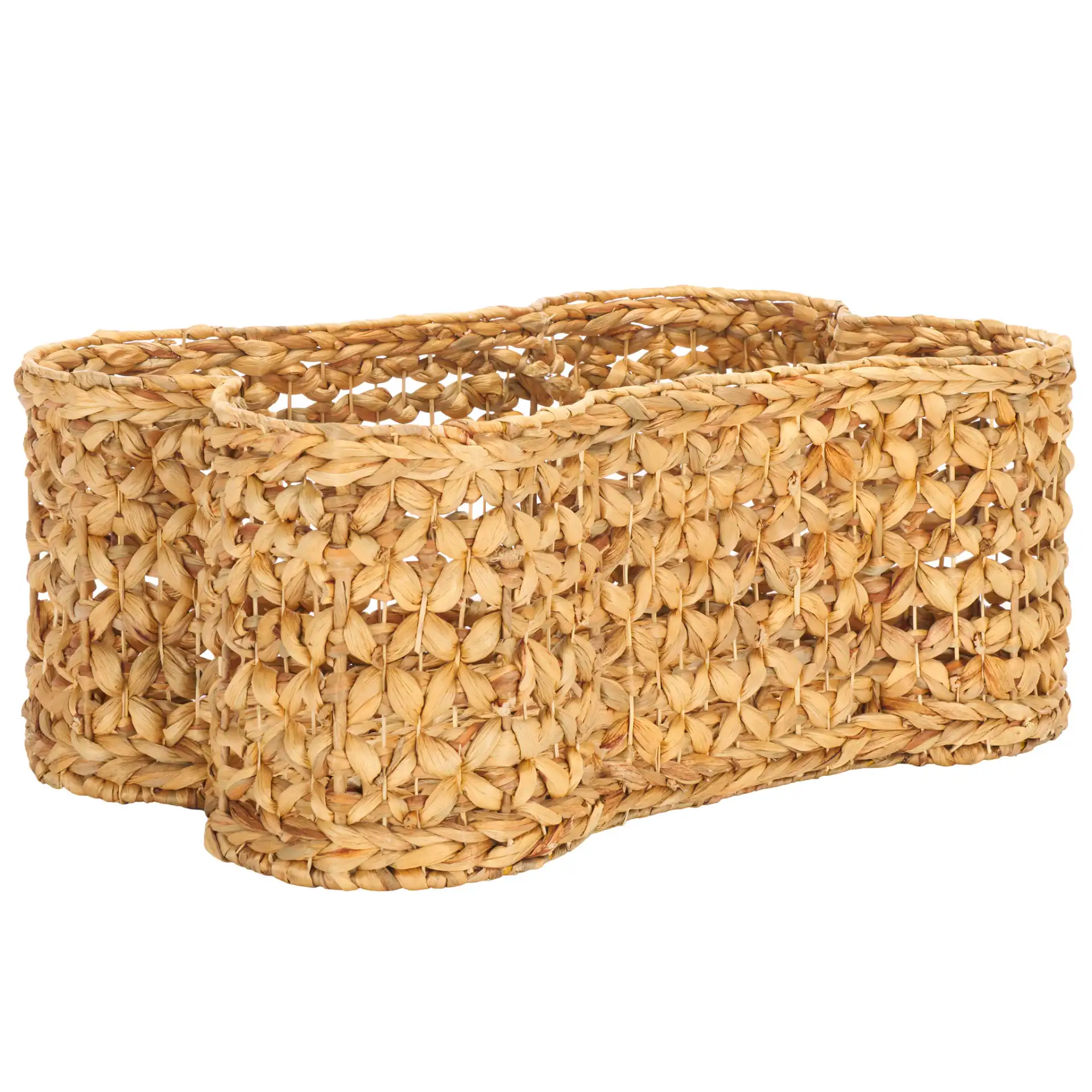 Roscoe Dog Bone Baskets (Set Of 2) in Natural, detail view