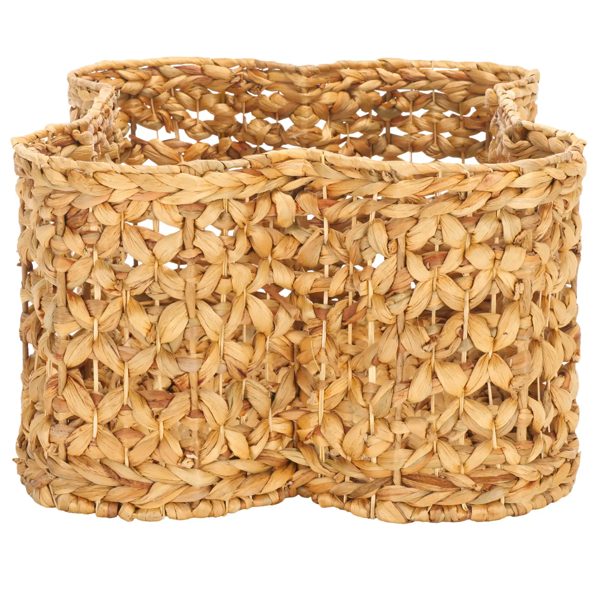 Roscoe Dog Bone Baskets (Set Of 2) in Natural, detail view