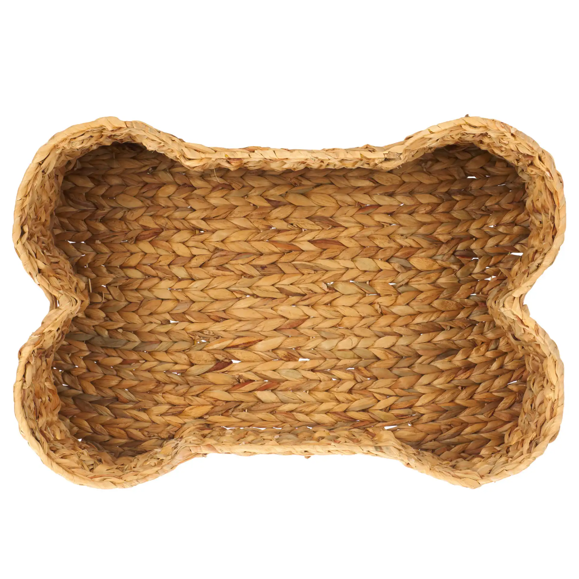 Roscoe Dog Bone Baskets (Set Of 2) in Natural, detail view