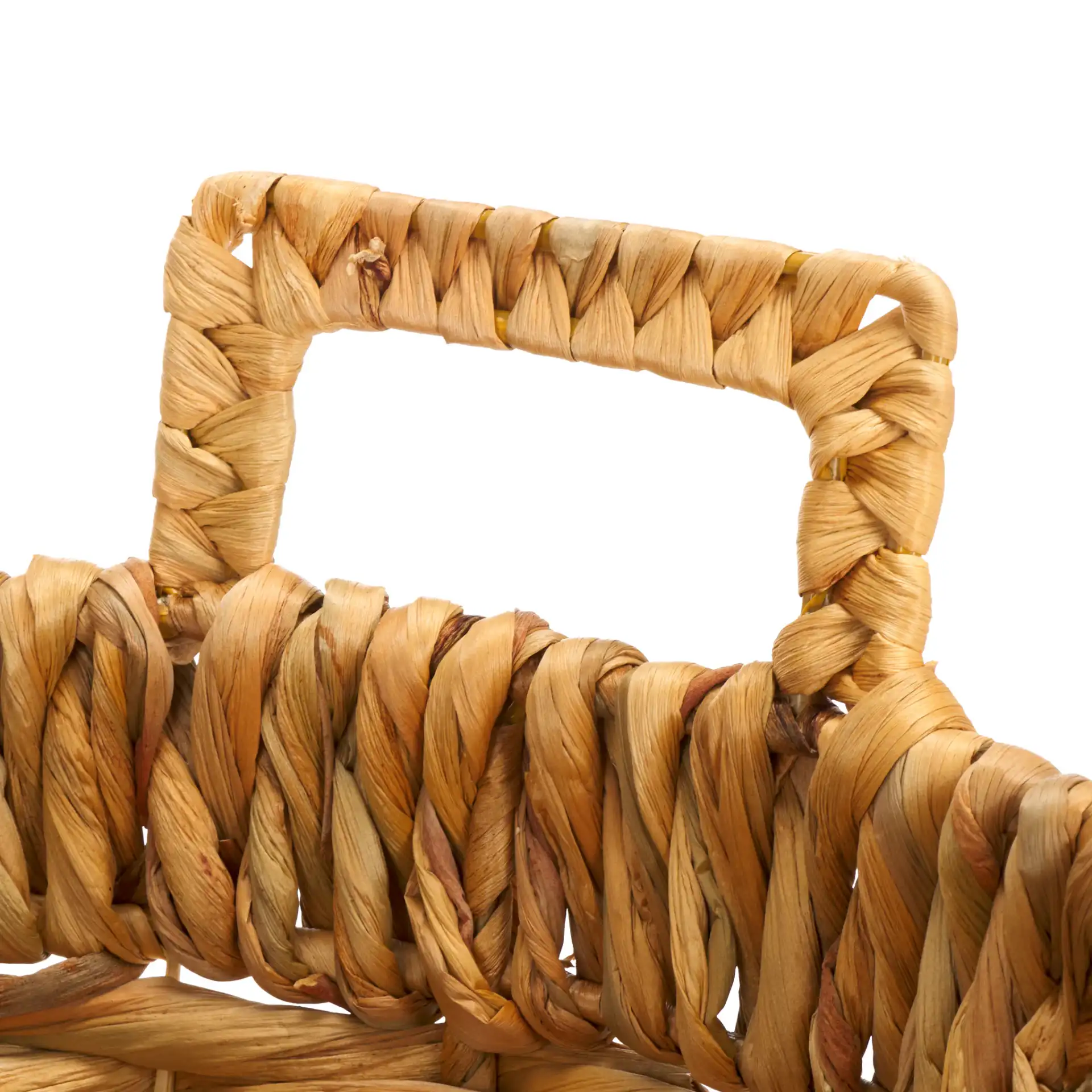 Fenwick Set Of Three Baskets in Natural in a styled room
