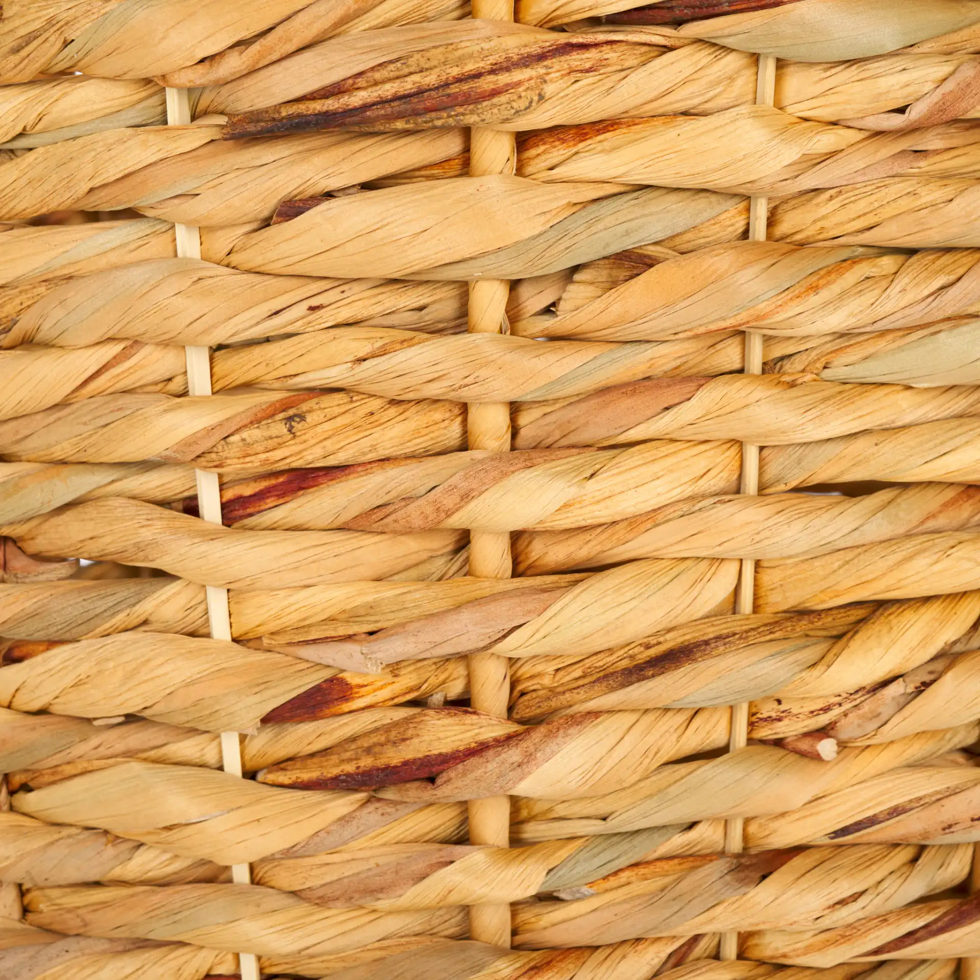 Fenwick Set Of Three Baskets in Natural, detail view