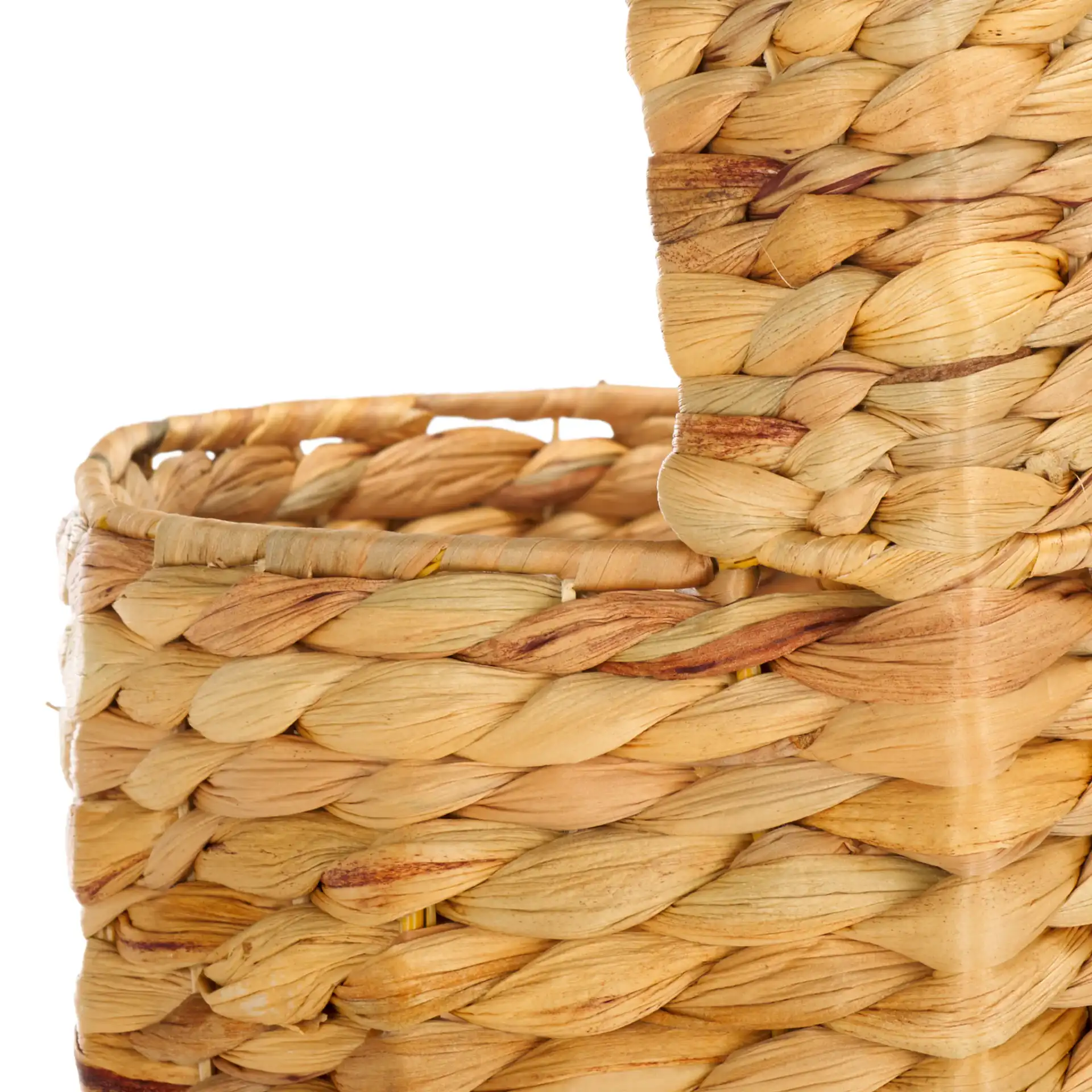Auroris Basket in Natural in a styled room