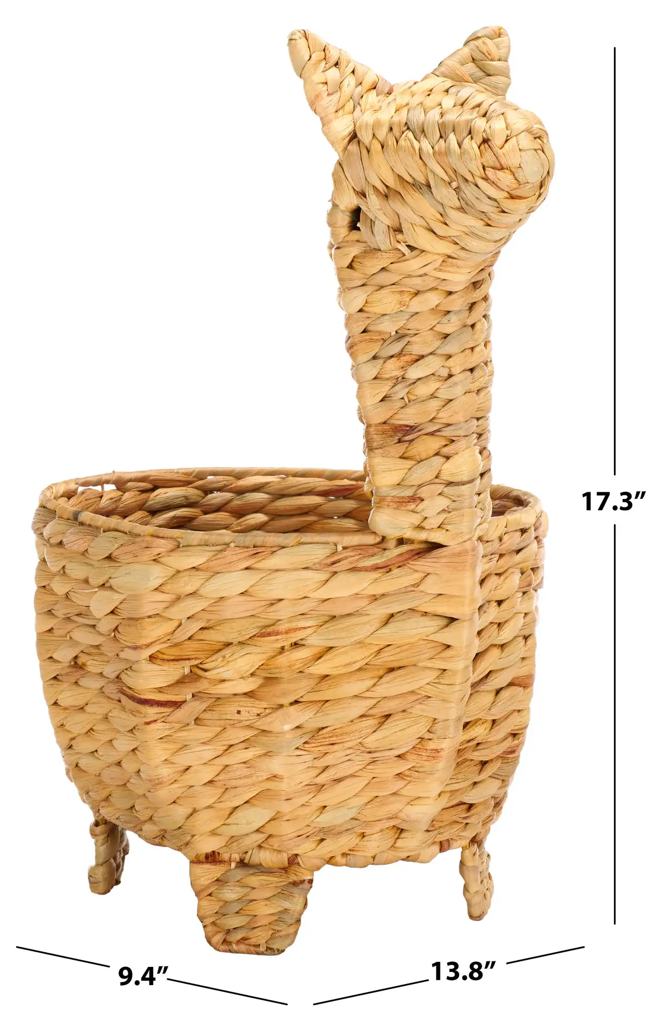 Auroris Basket in Natural, detail view