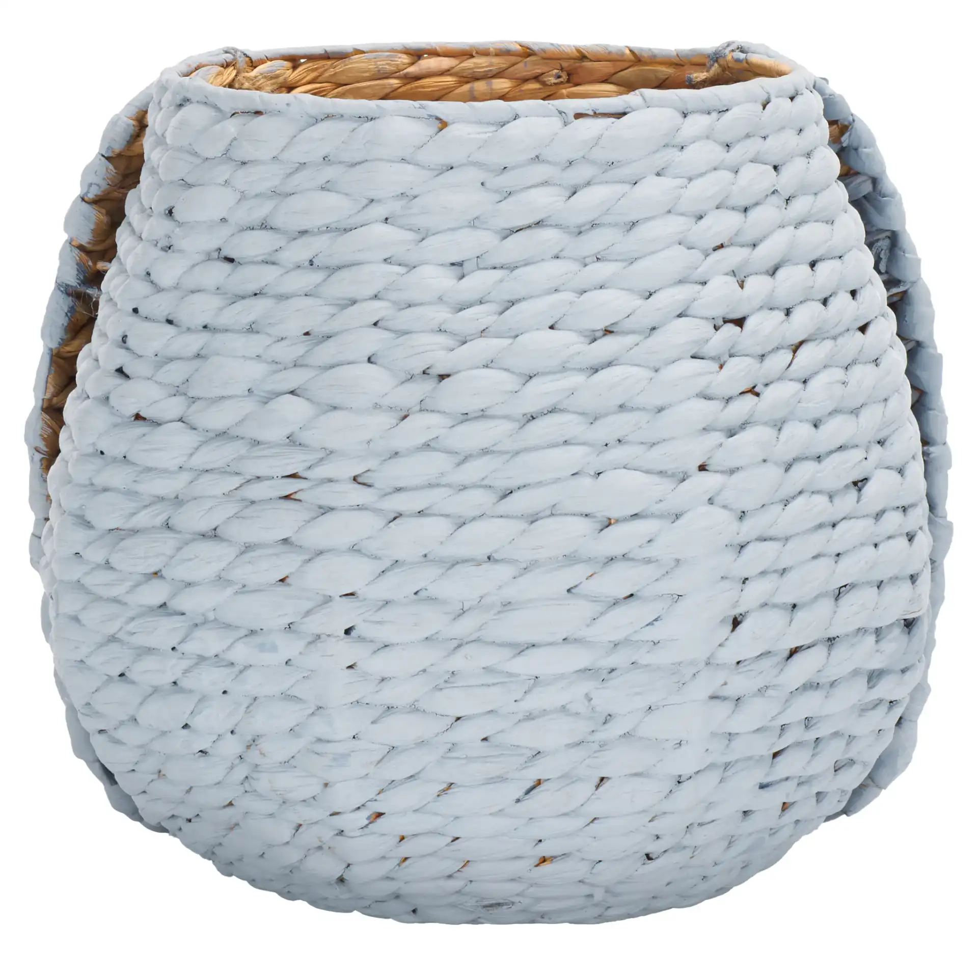 Sarin Basket in Gray, detail view