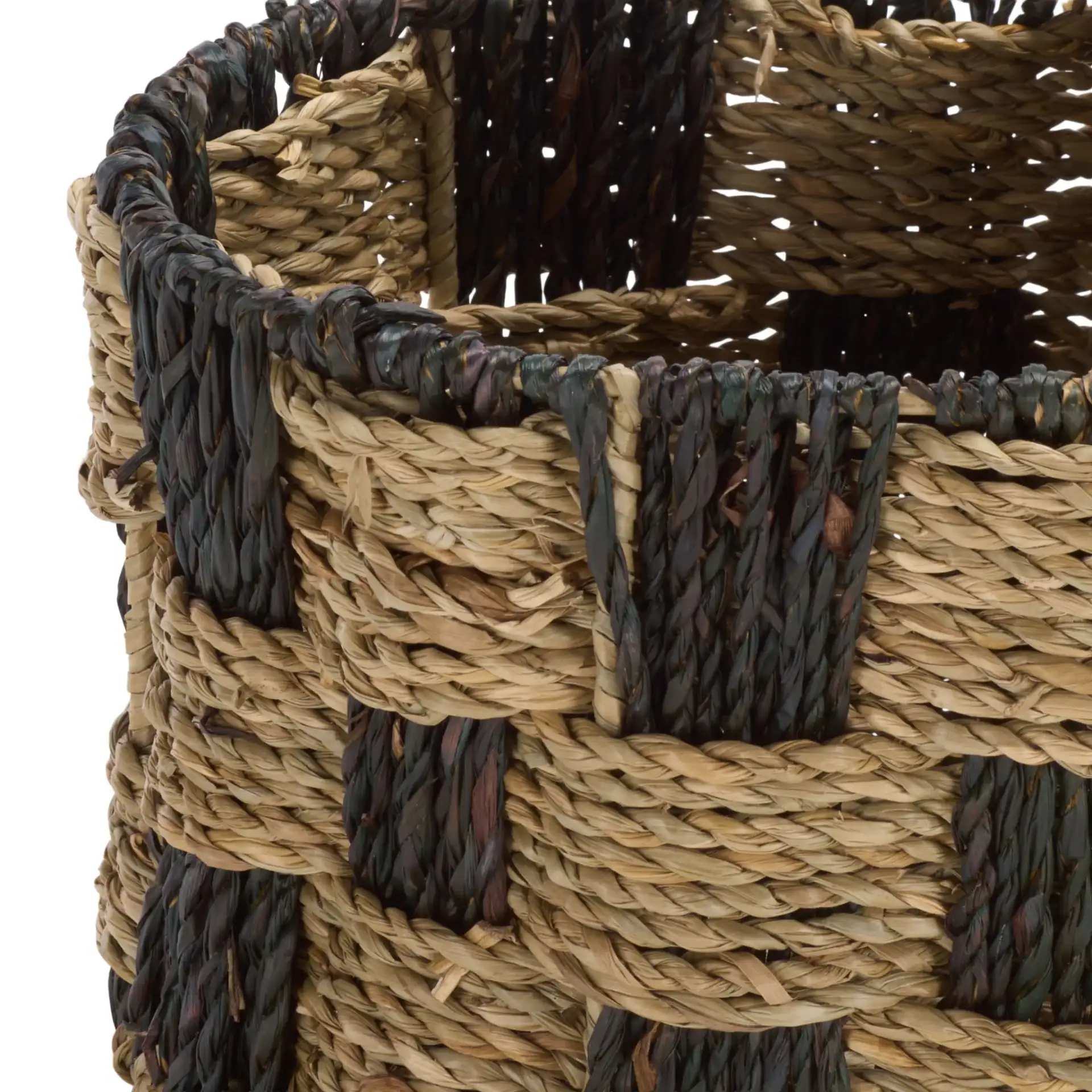 Reiser Basket in Natural / Dark Natural in a styled room