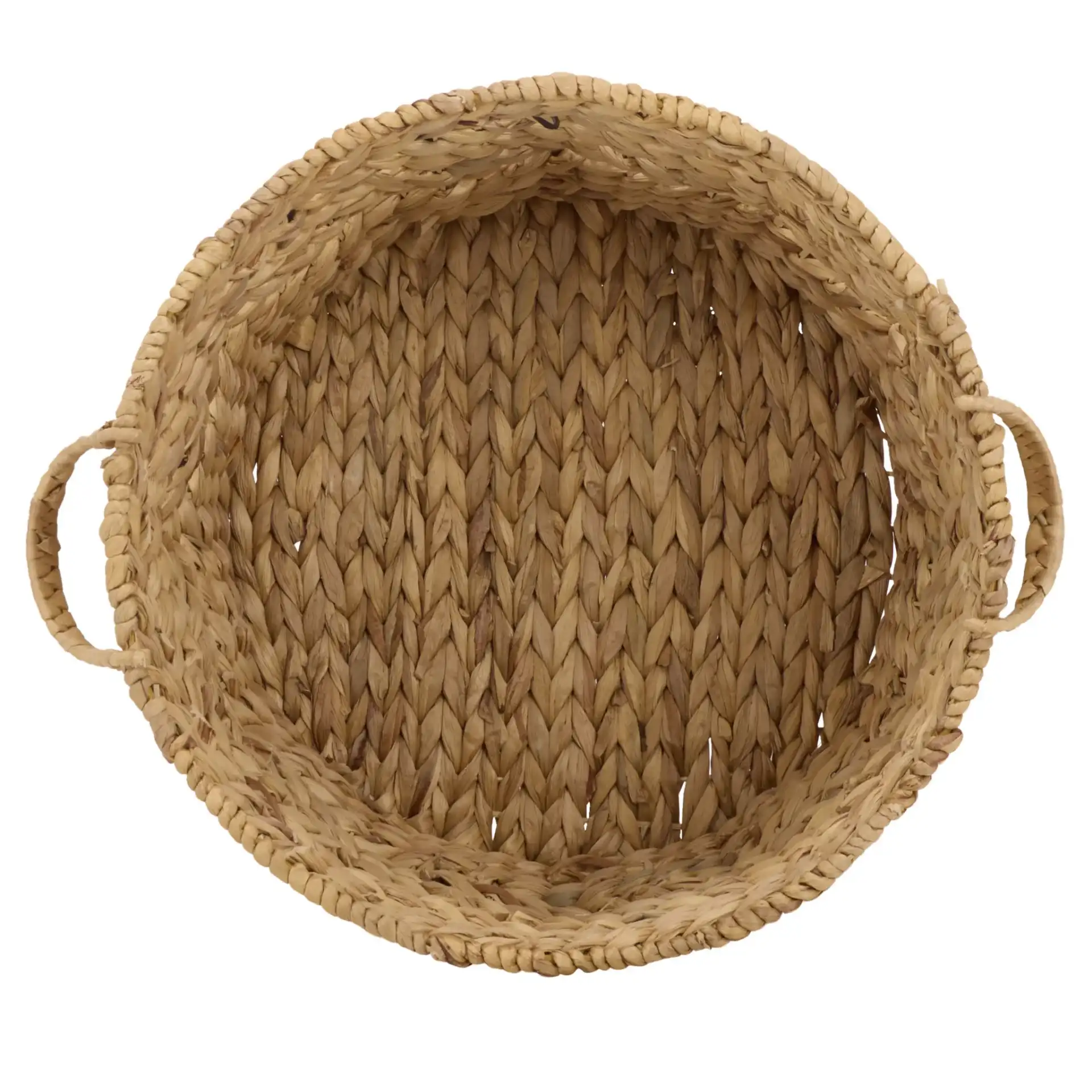 Pitof Set Of Three-Baskets in Natural / Black, detail view