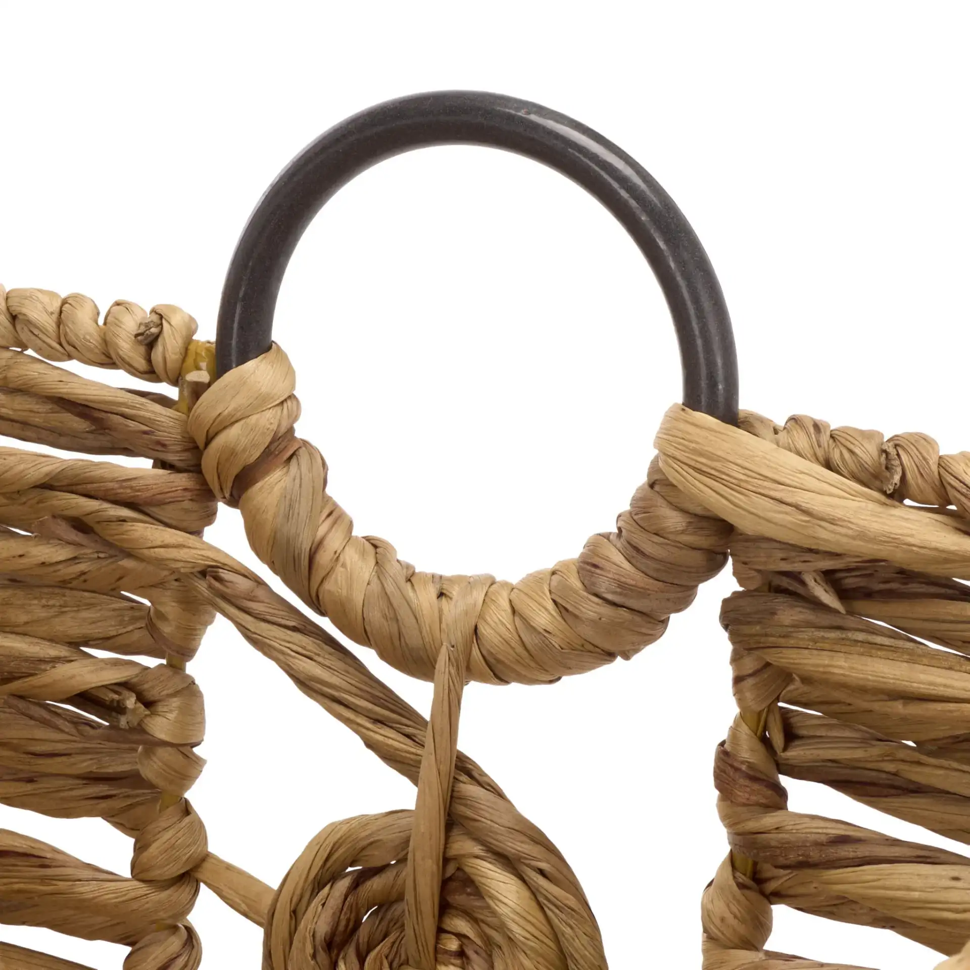 Dirk Set Of Three-Baskets in Natural in a styled room