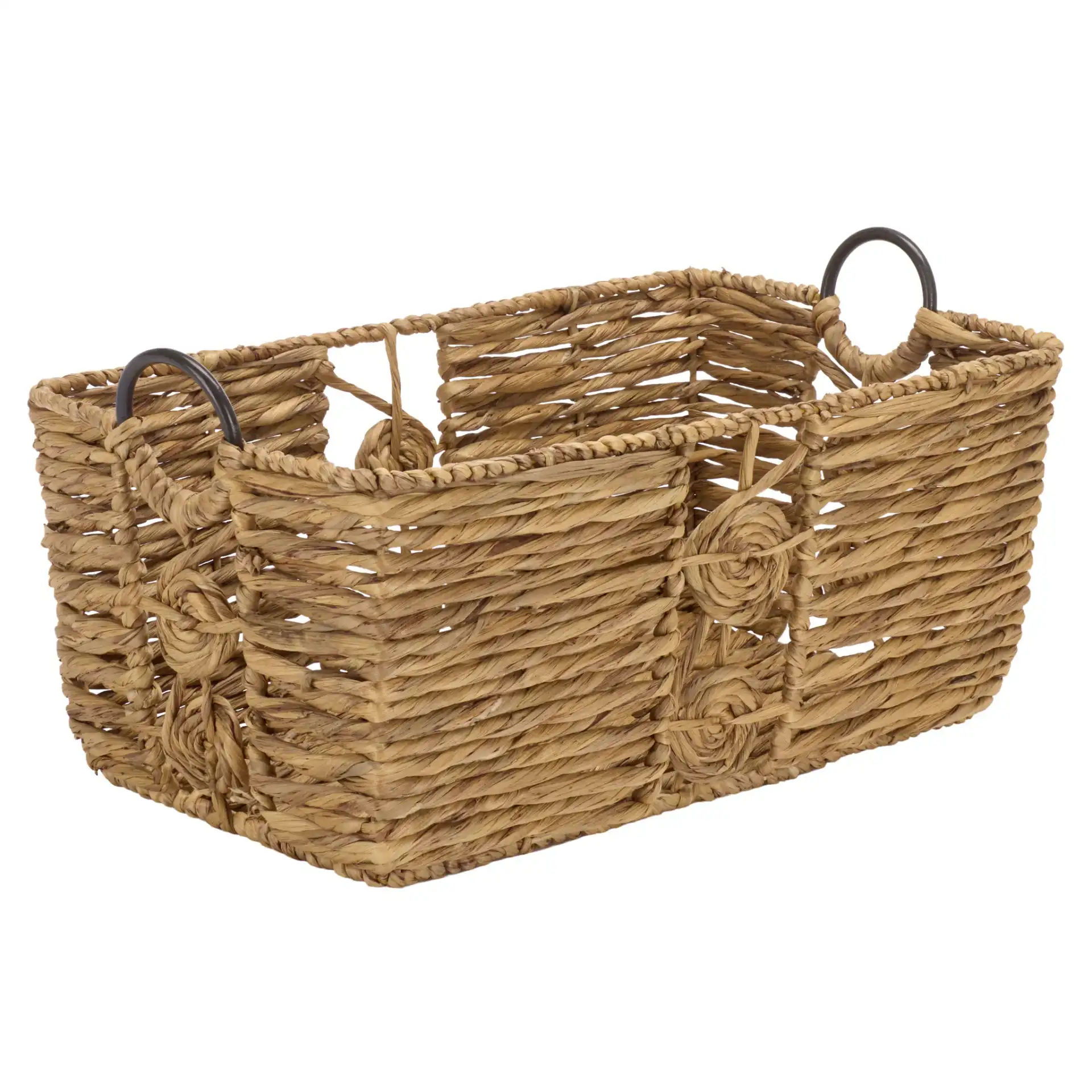 Dirk Set Of Three-Baskets in Natural, detail view