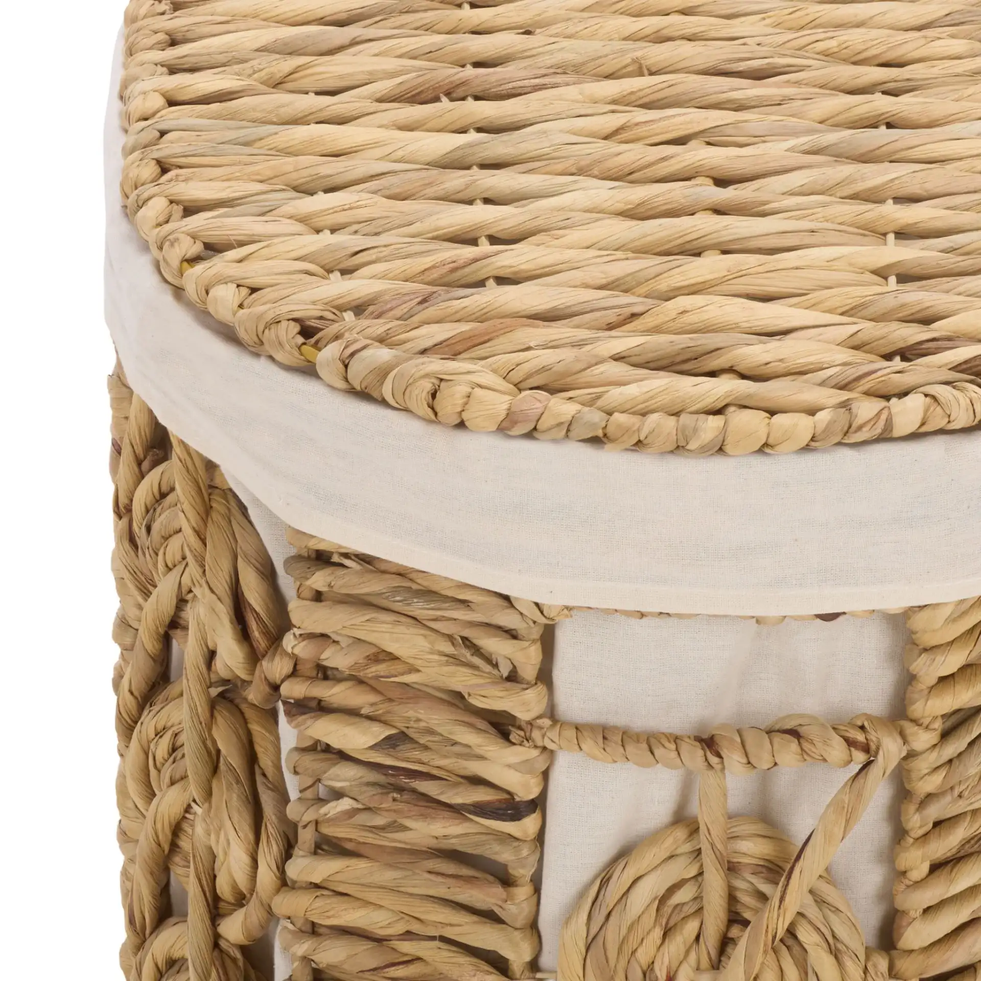 Novik Set Of Two-Baskets in Natural in a styled room