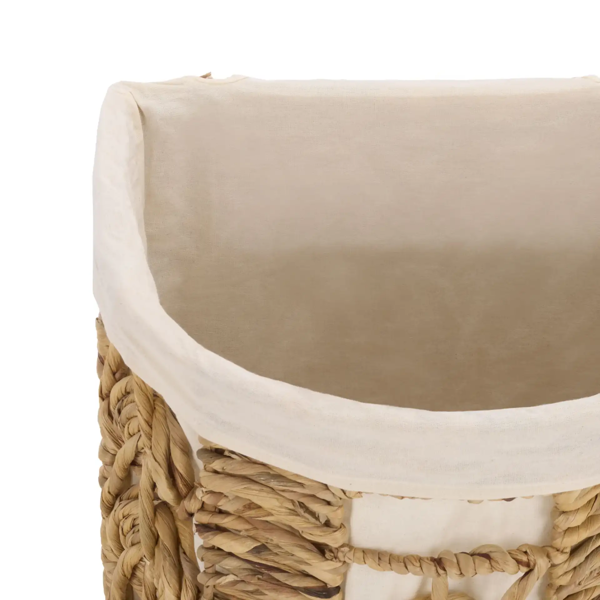 Novik Set Of Two-Baskets in Natural in a styled room