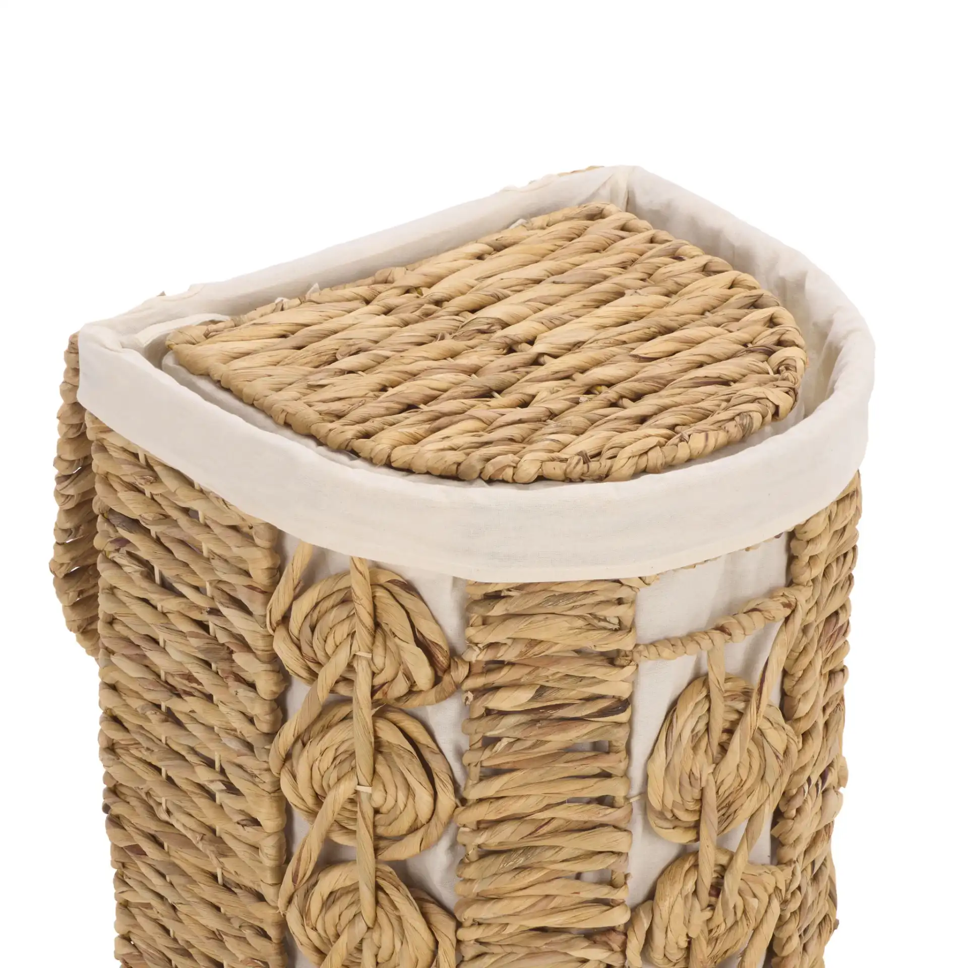 Novik Set Of Two-Baskets in Natural in a styled room