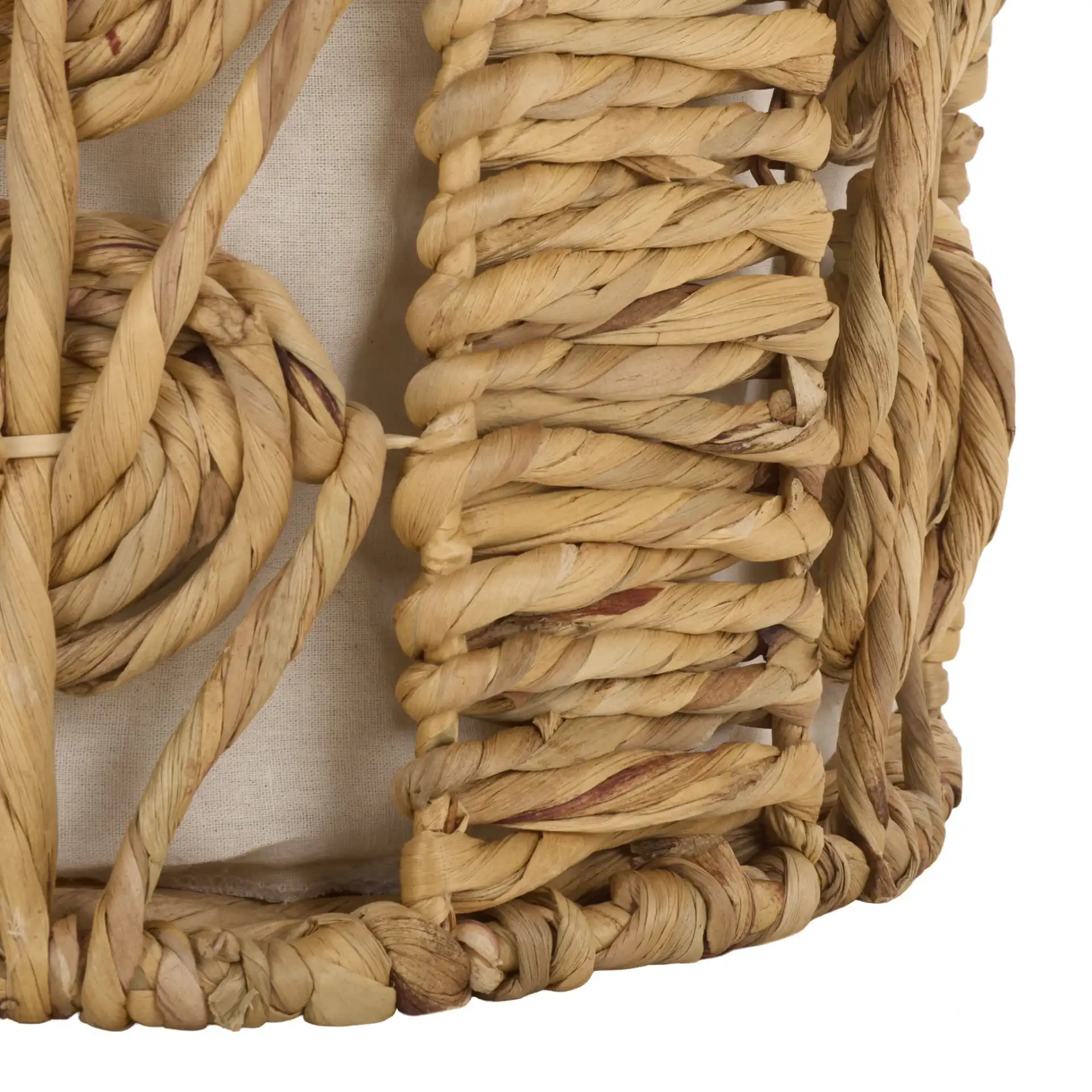 Novik Set Of Two-Baskets in Natural, detail view