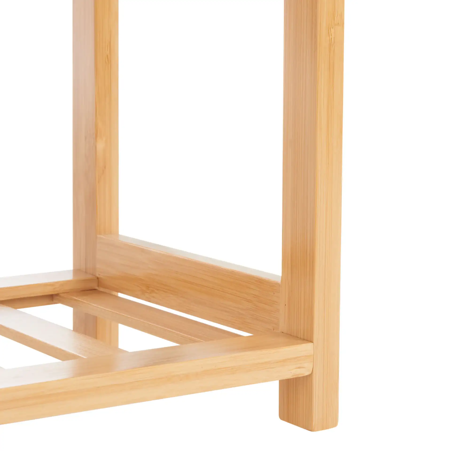 Angford Four-Tier Shelf in Natural, detail view