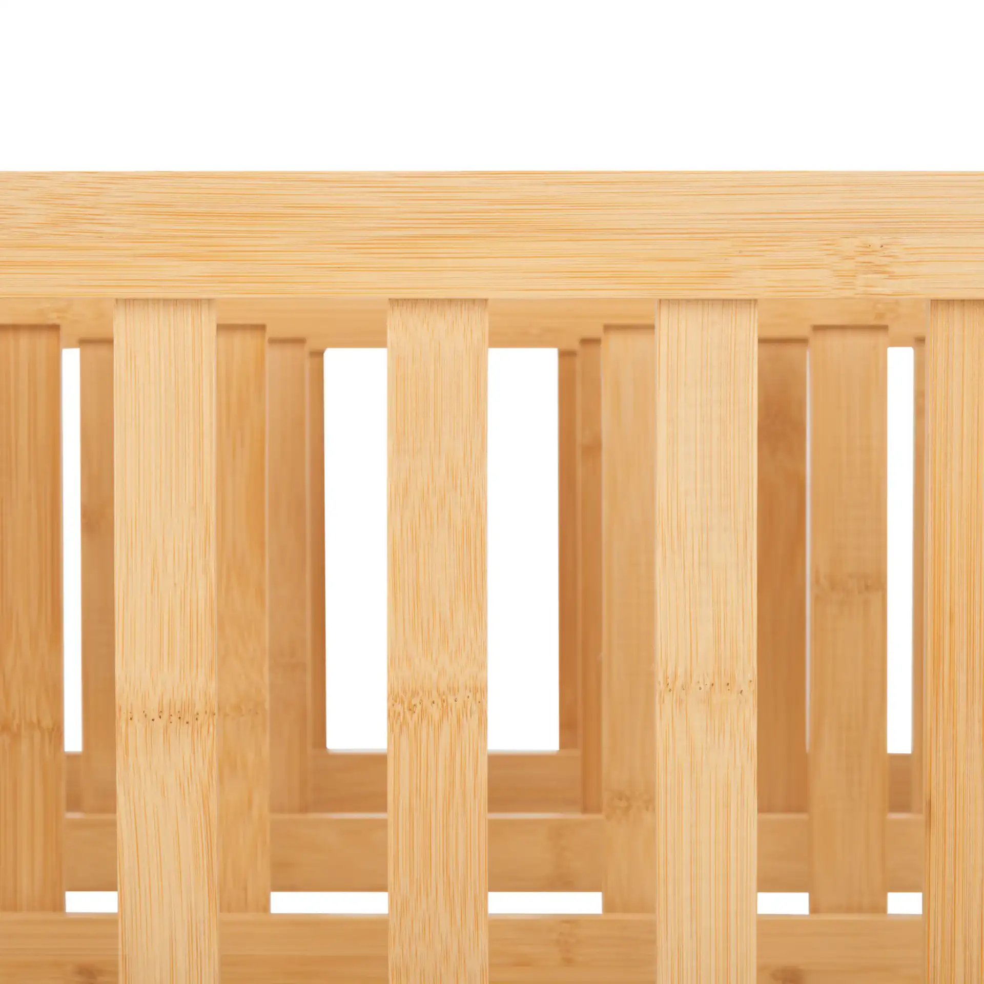Angford Four-Tier Shelf in Natural, detail view