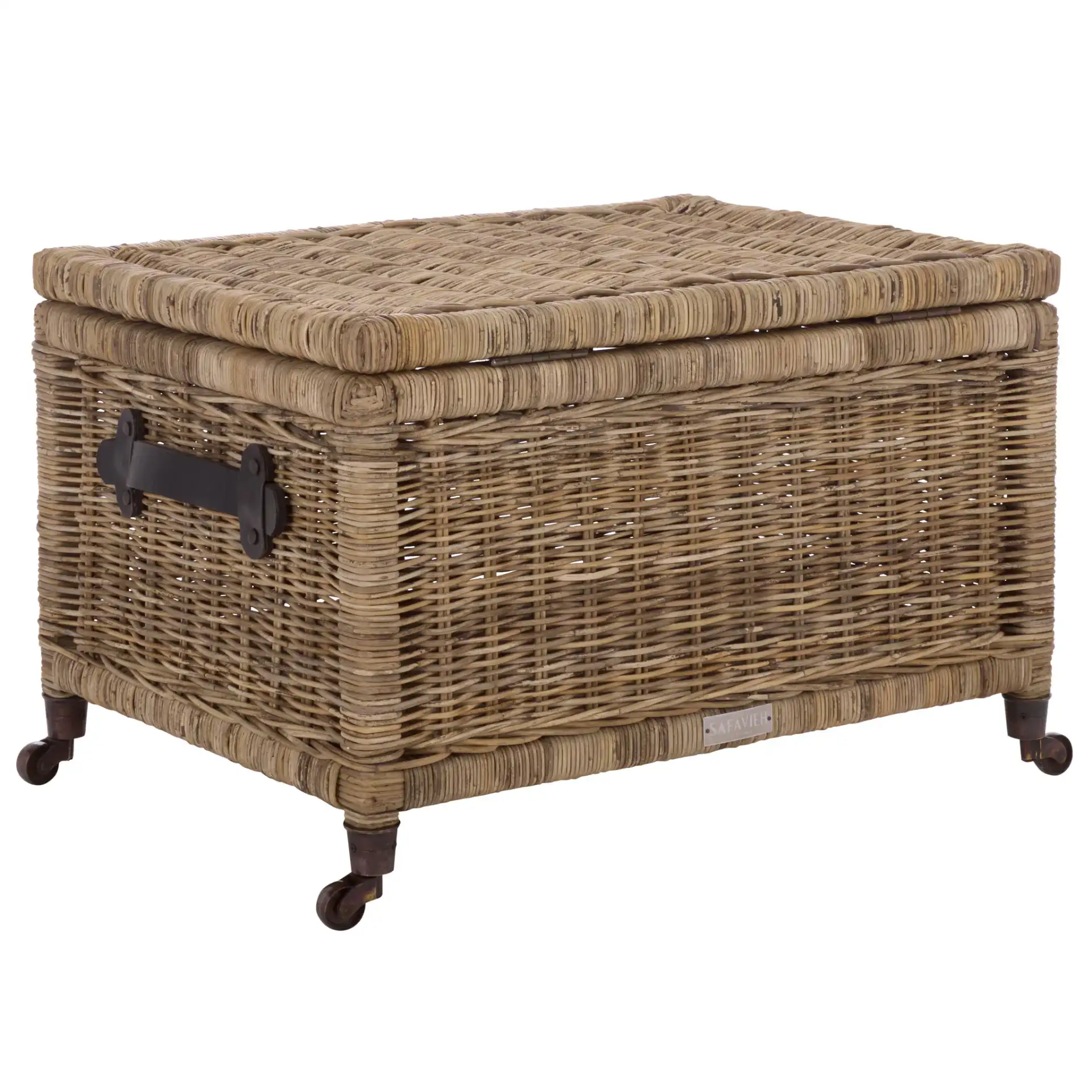 Sanaki Storage Bin in Natural, detail view
