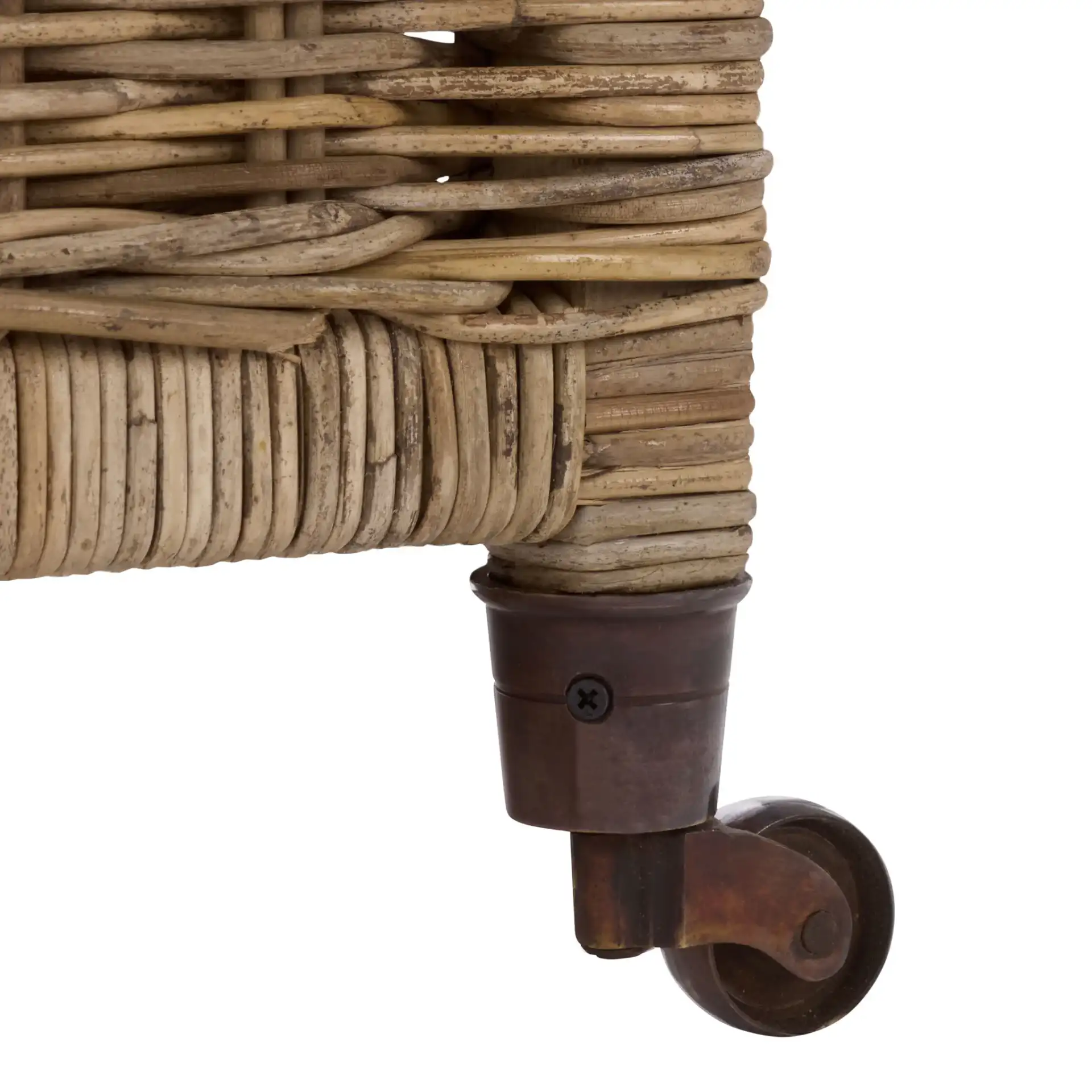 Sanaki Storage Bin in Natural, detail view
