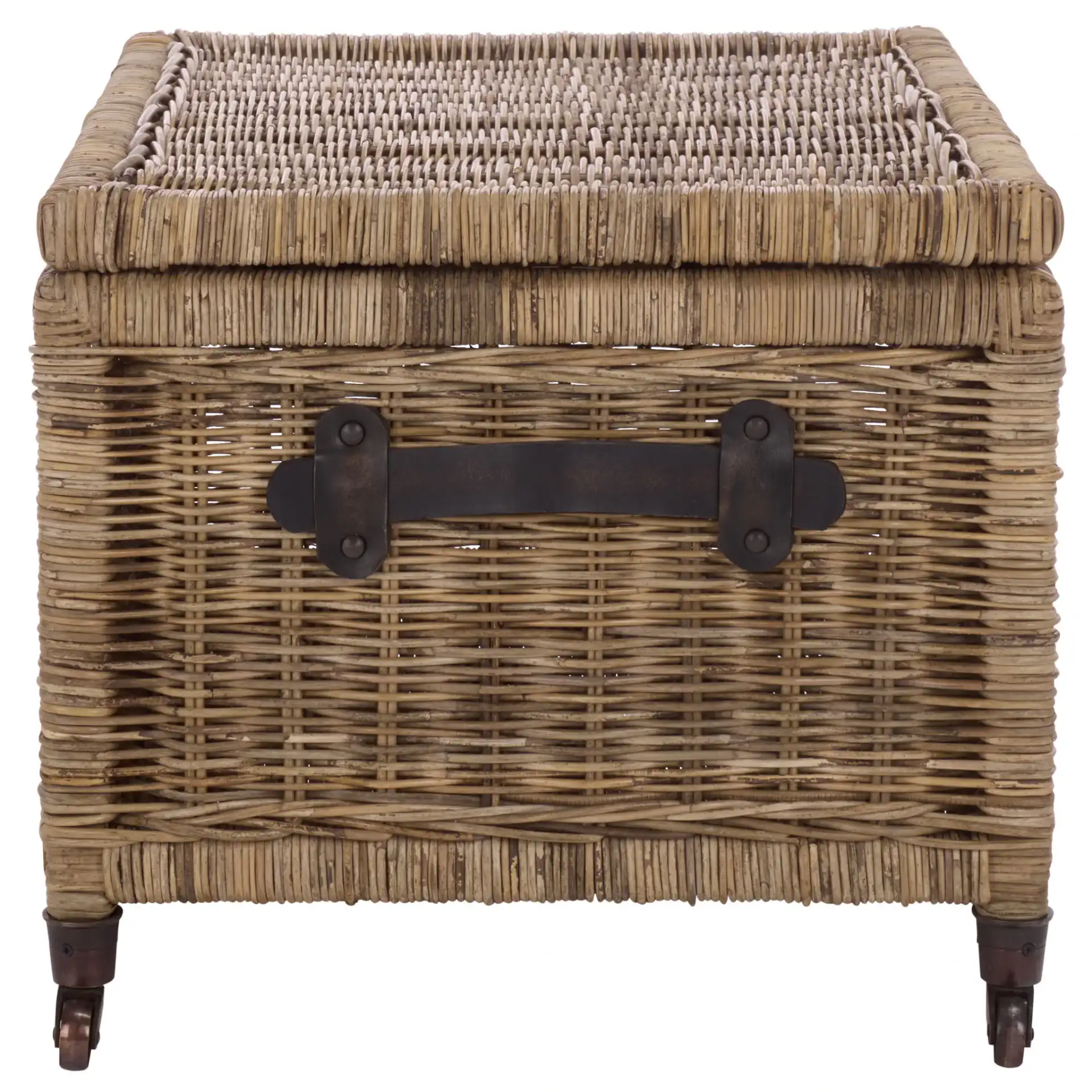 Sanaki Storage Bin in Natural, detail view