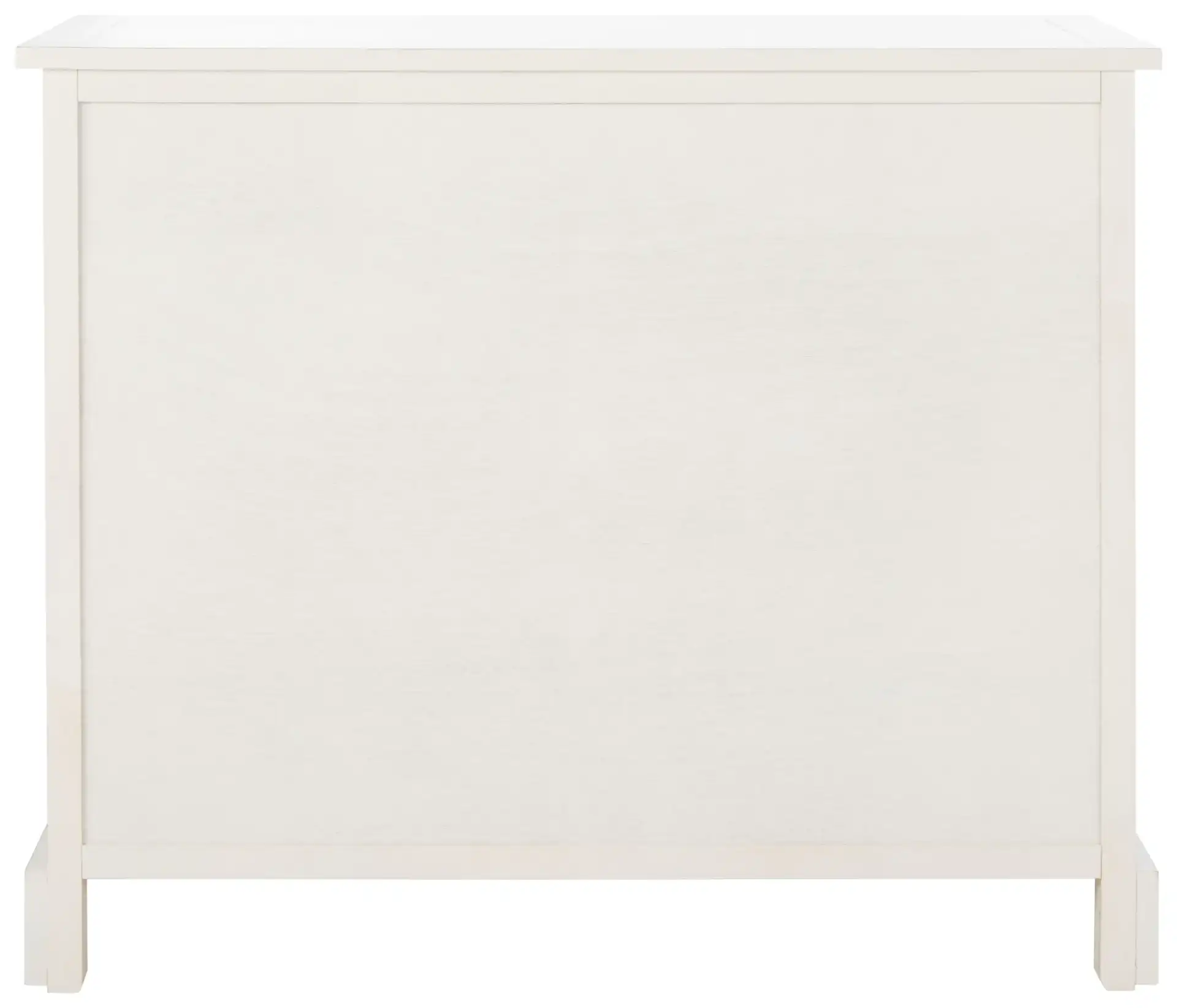 Landers Six-Drawer Storage Unit in Honey Brown, detail view