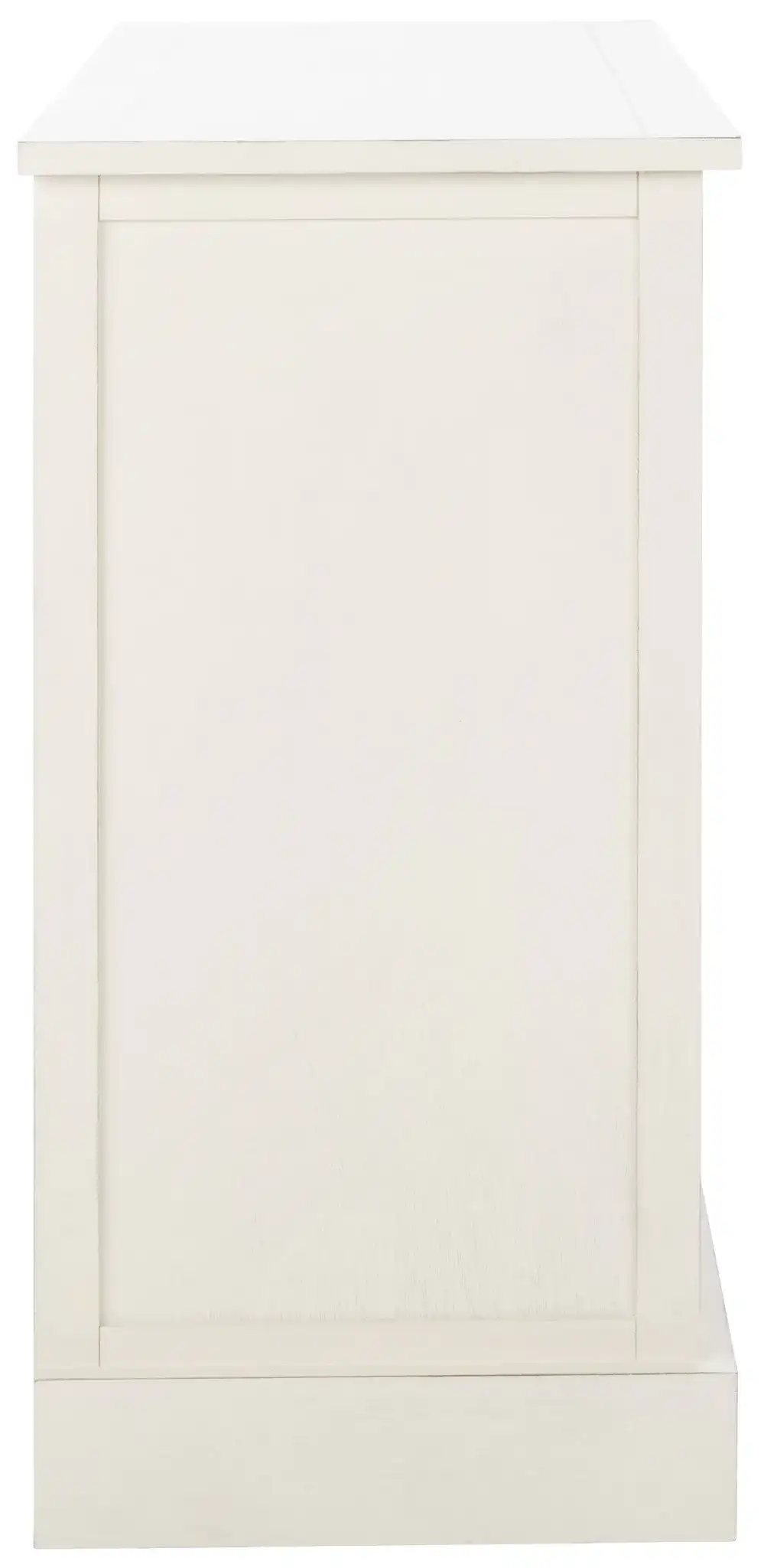 Landers Six-Drawer Storage Unit in Honey Brown, detail view