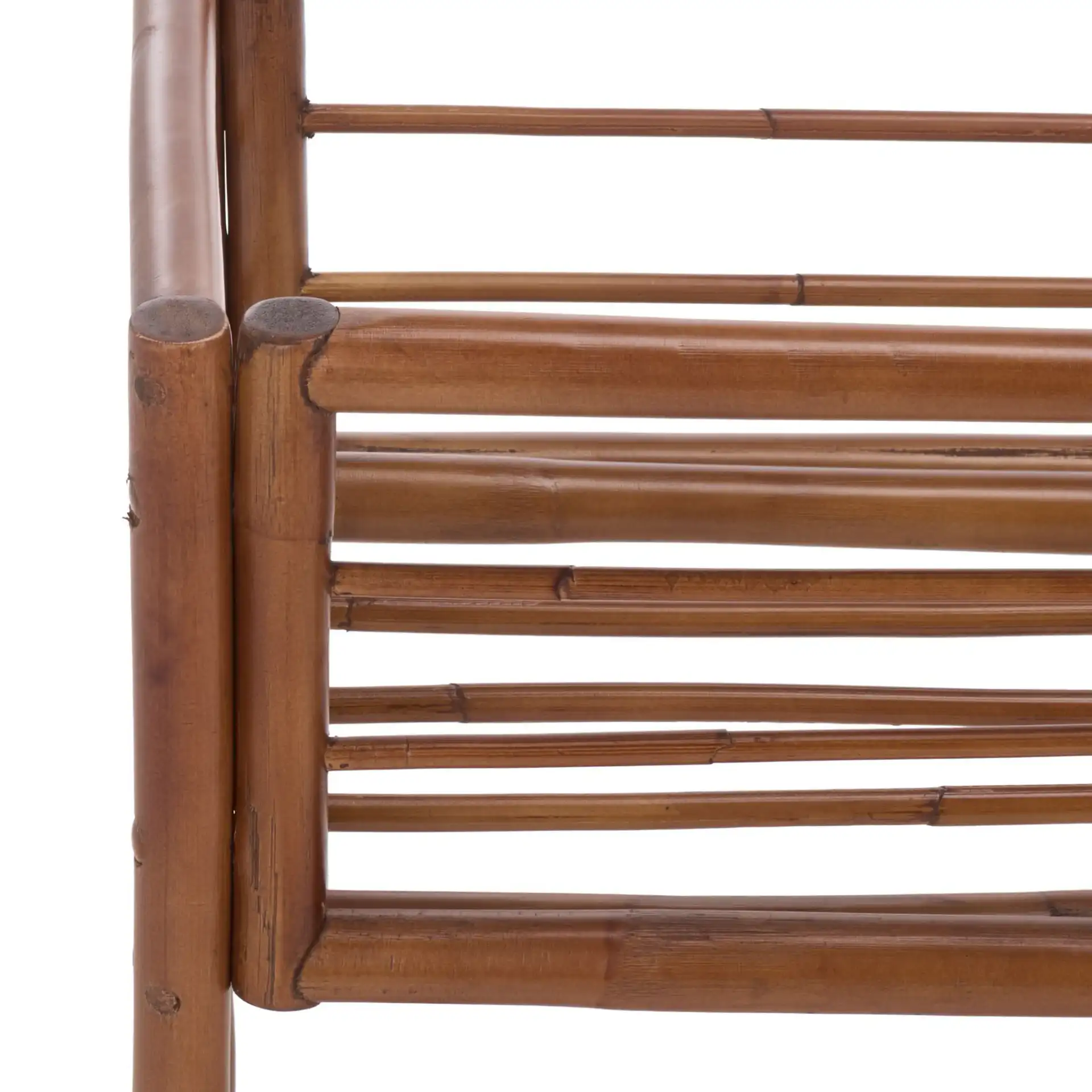 Julep Large Plant Stand Console in Natural Brown in a styled room
