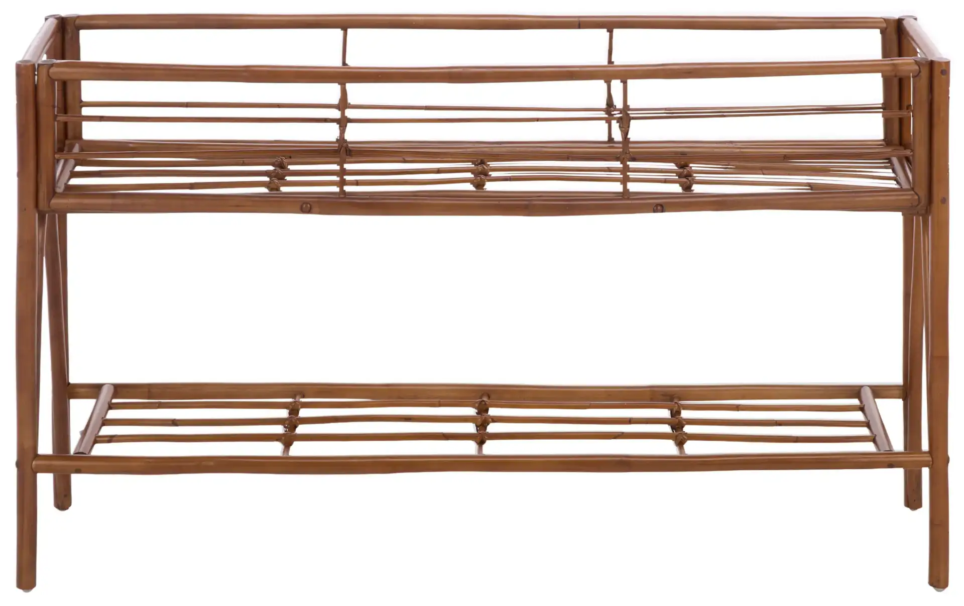Julep Large Plant Stand Console in Natural Brown