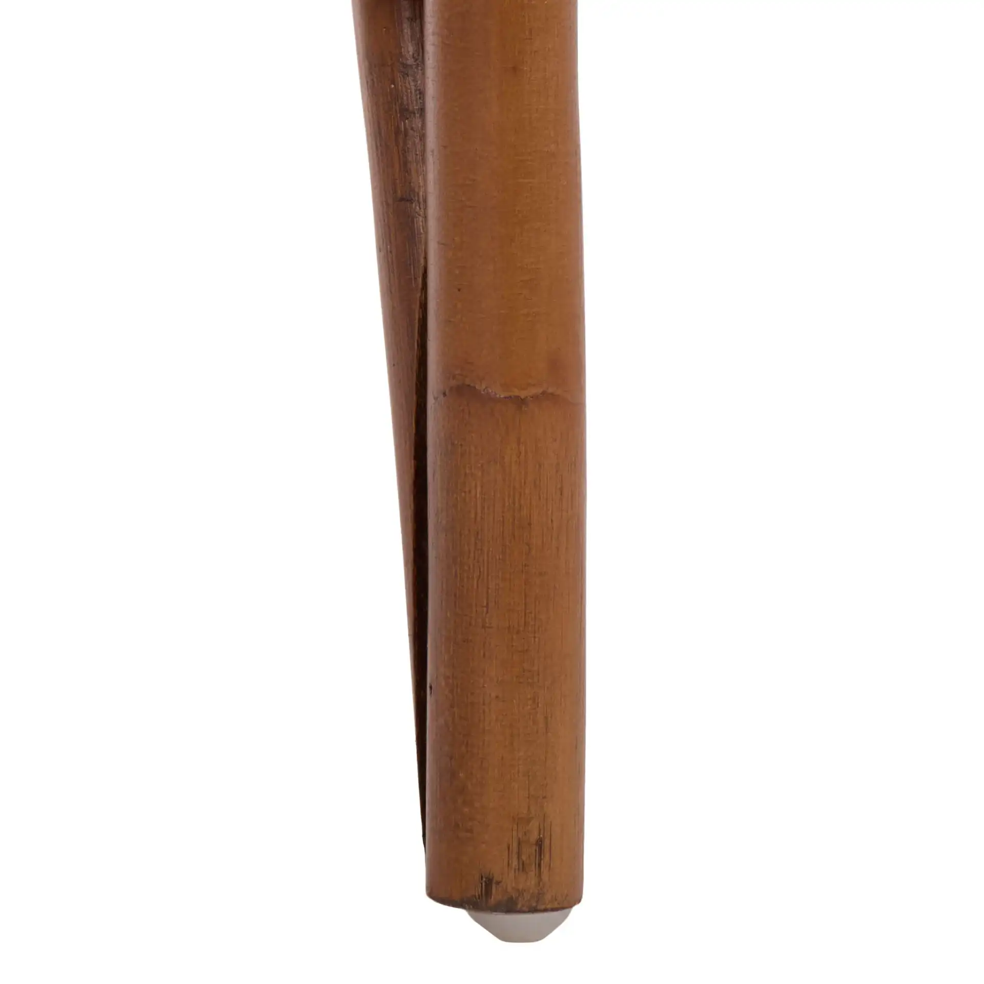 Julep Large Plant Stand Console in Natural Brown, detail view