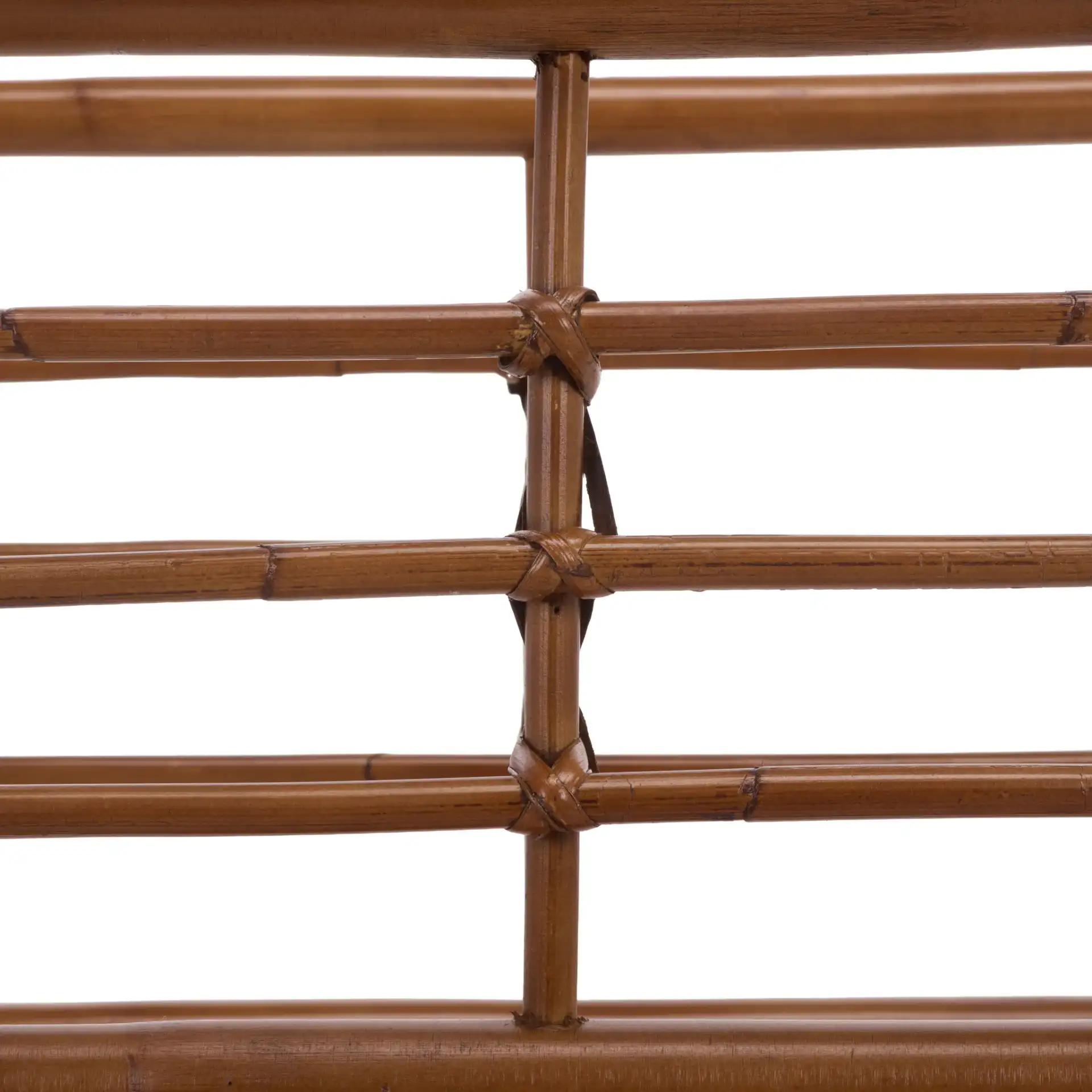 Julep Large Plant Stand Console in Natural Brown, detail view