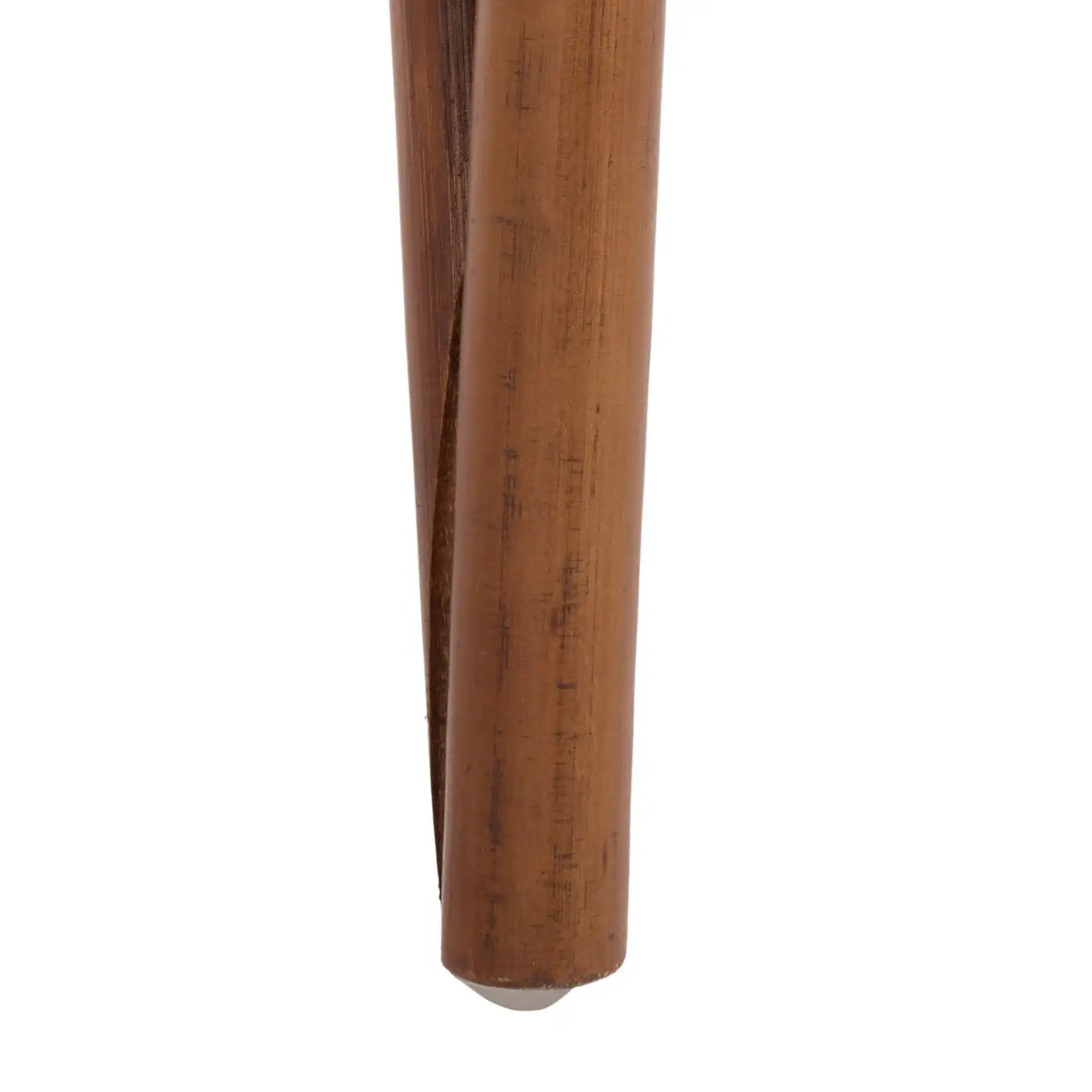 Julep Small Plant Stand Console in Natural Brown, detail view