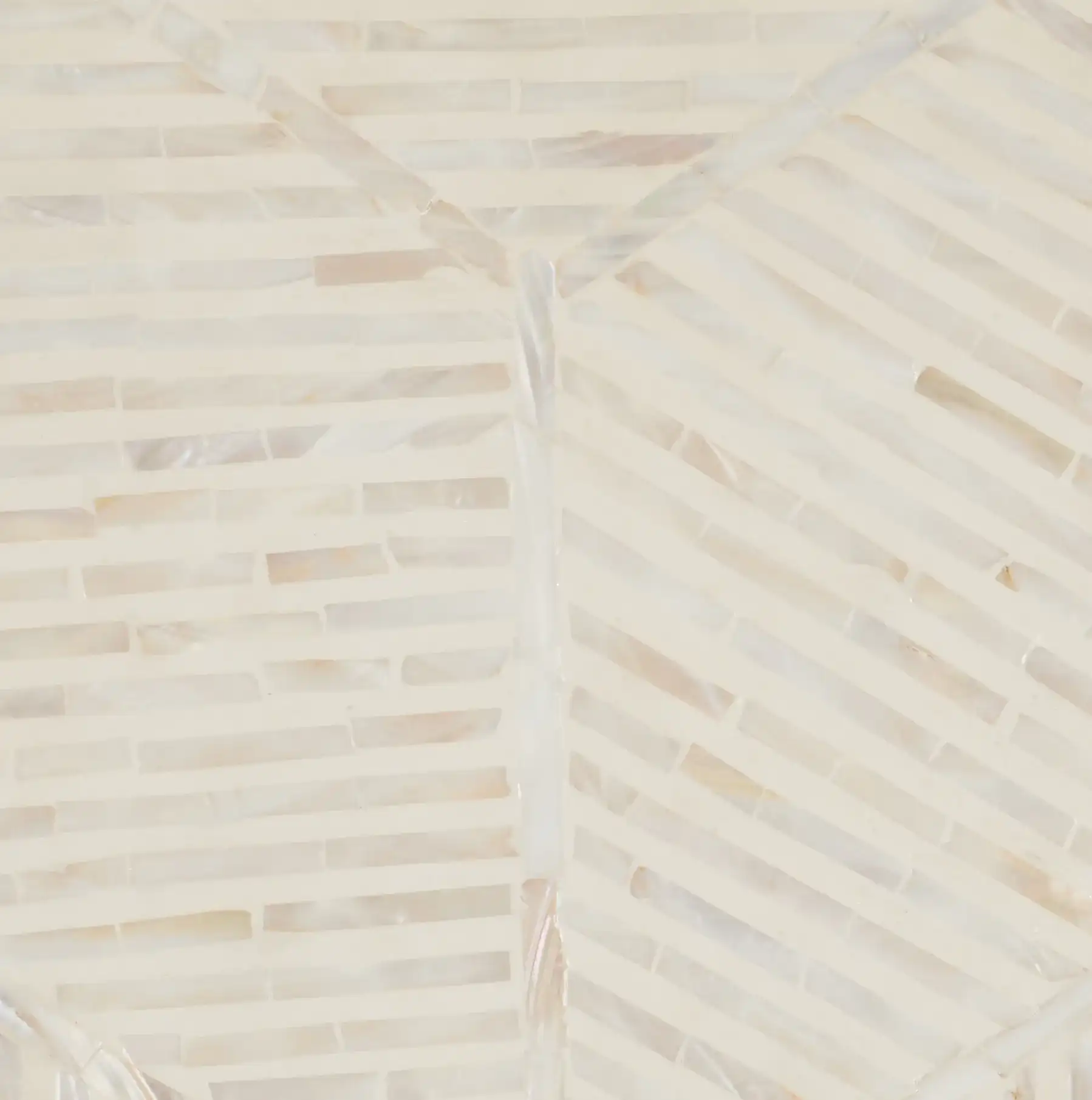Kiely Square Stool in Champagne, detail view