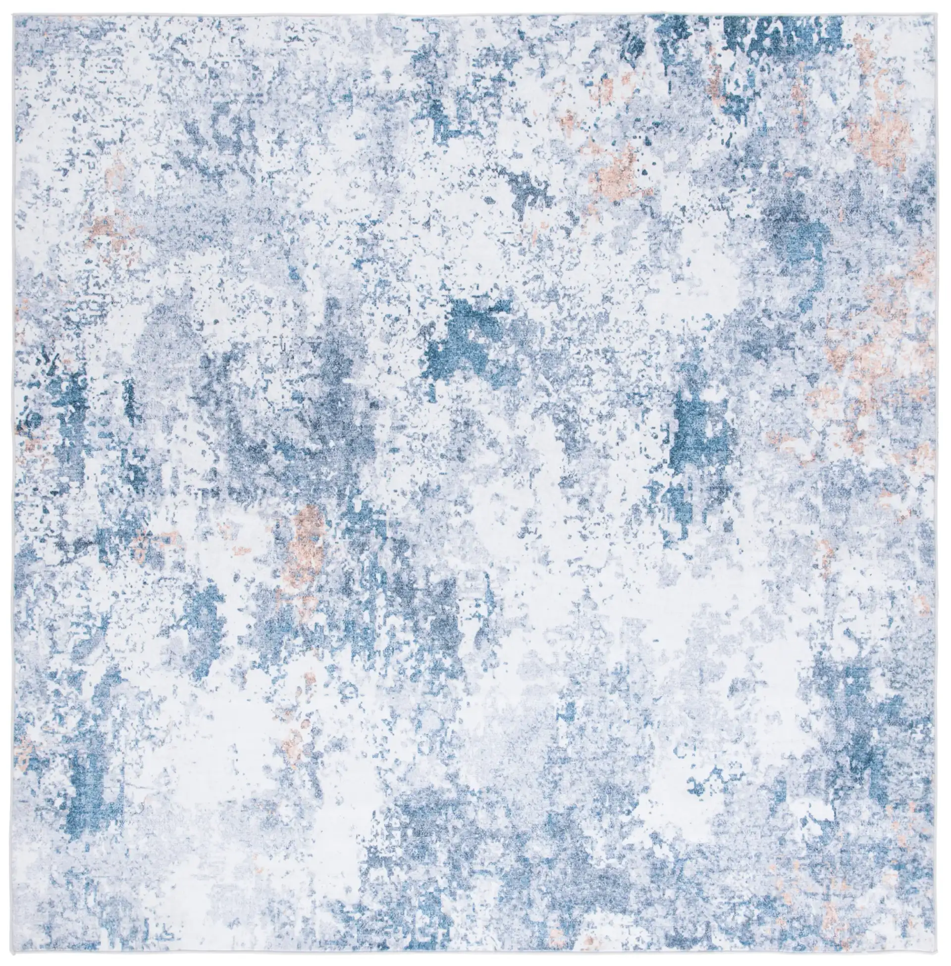 Ivory / Dark Blue