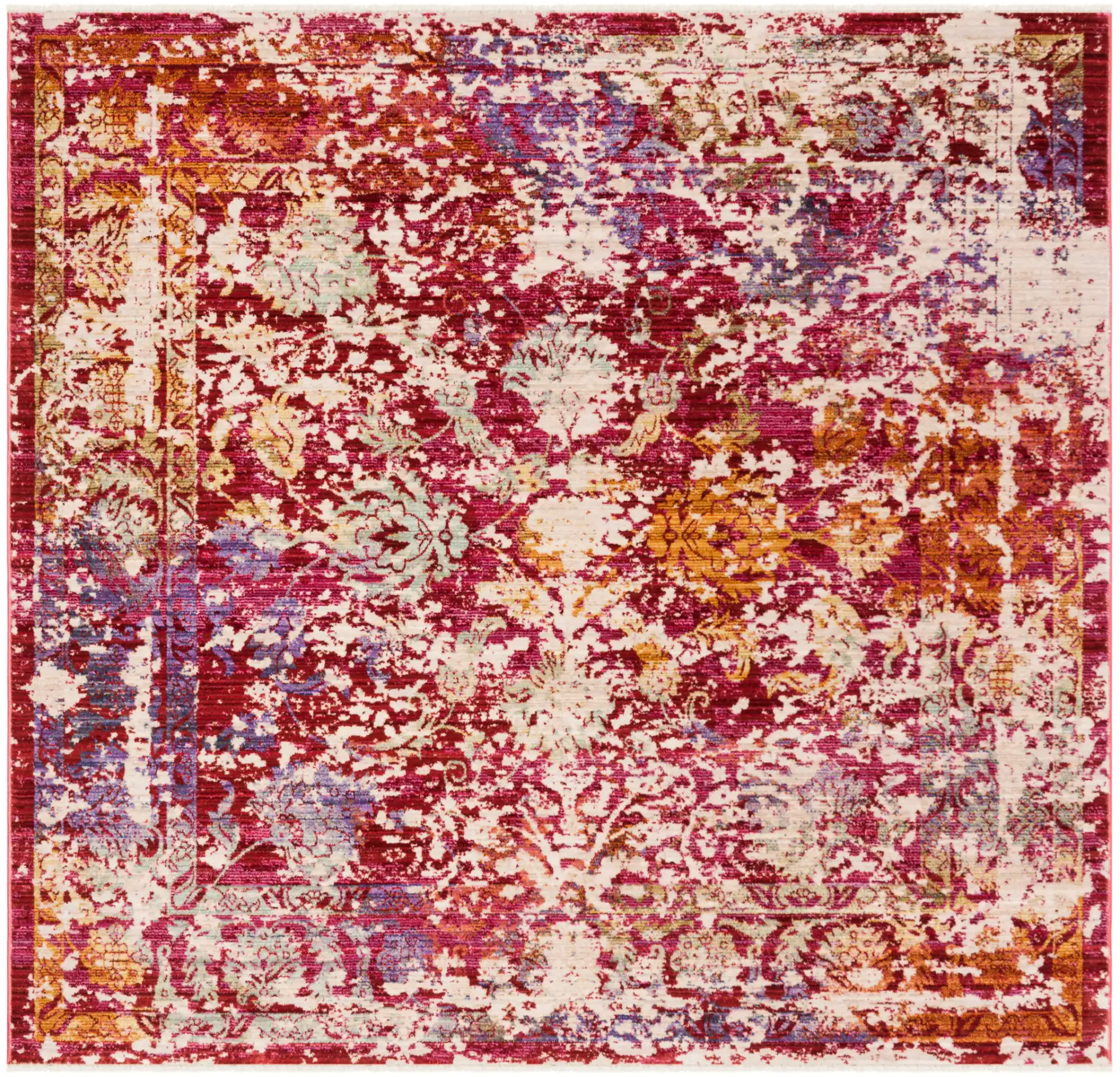 Fuchsia / Ivory