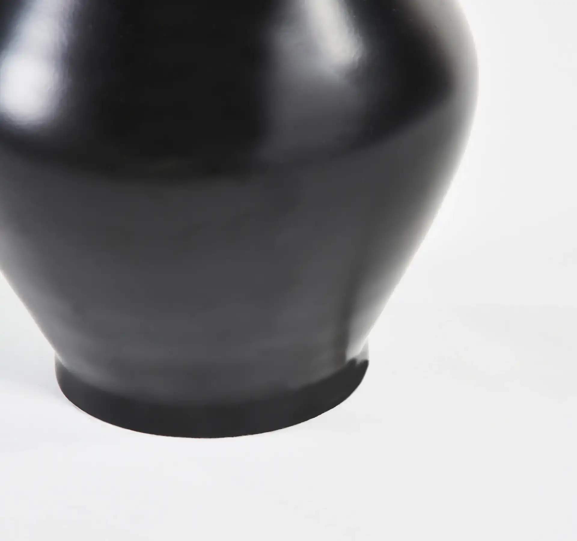 Noella Table Lamp in Black in a styled room