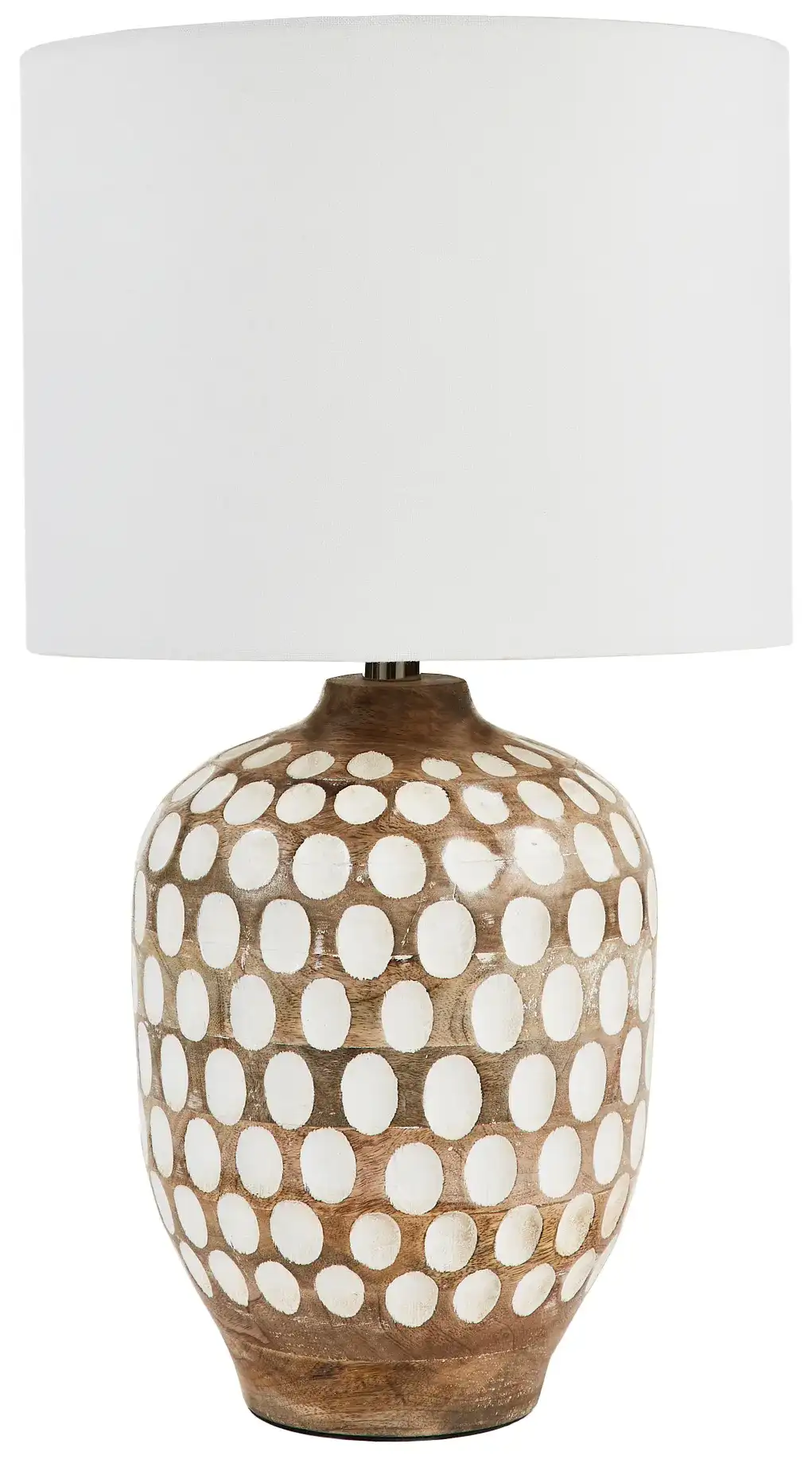 Oriole Table Lamp in Natural, detail view