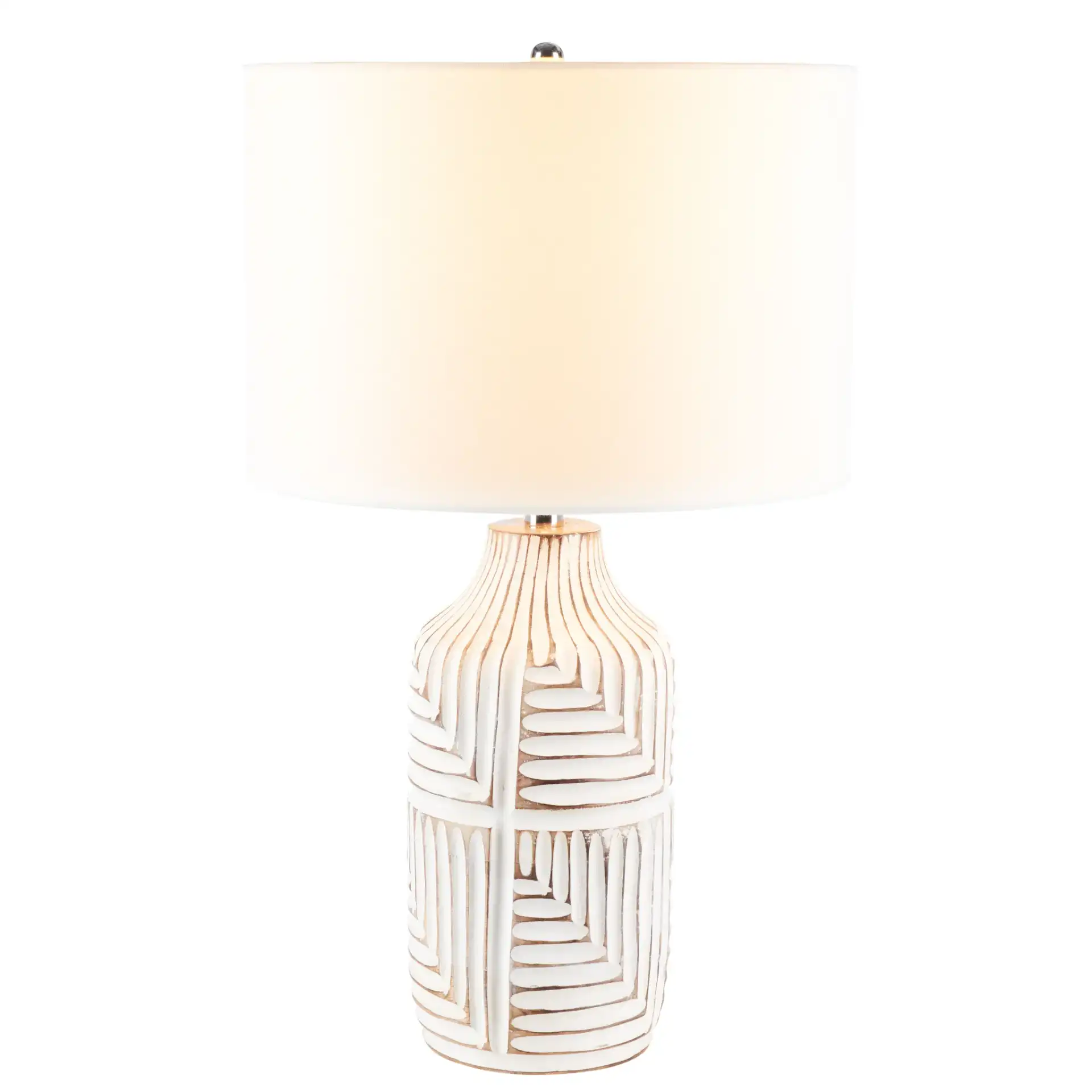 Dione Table Lamp in Ivory