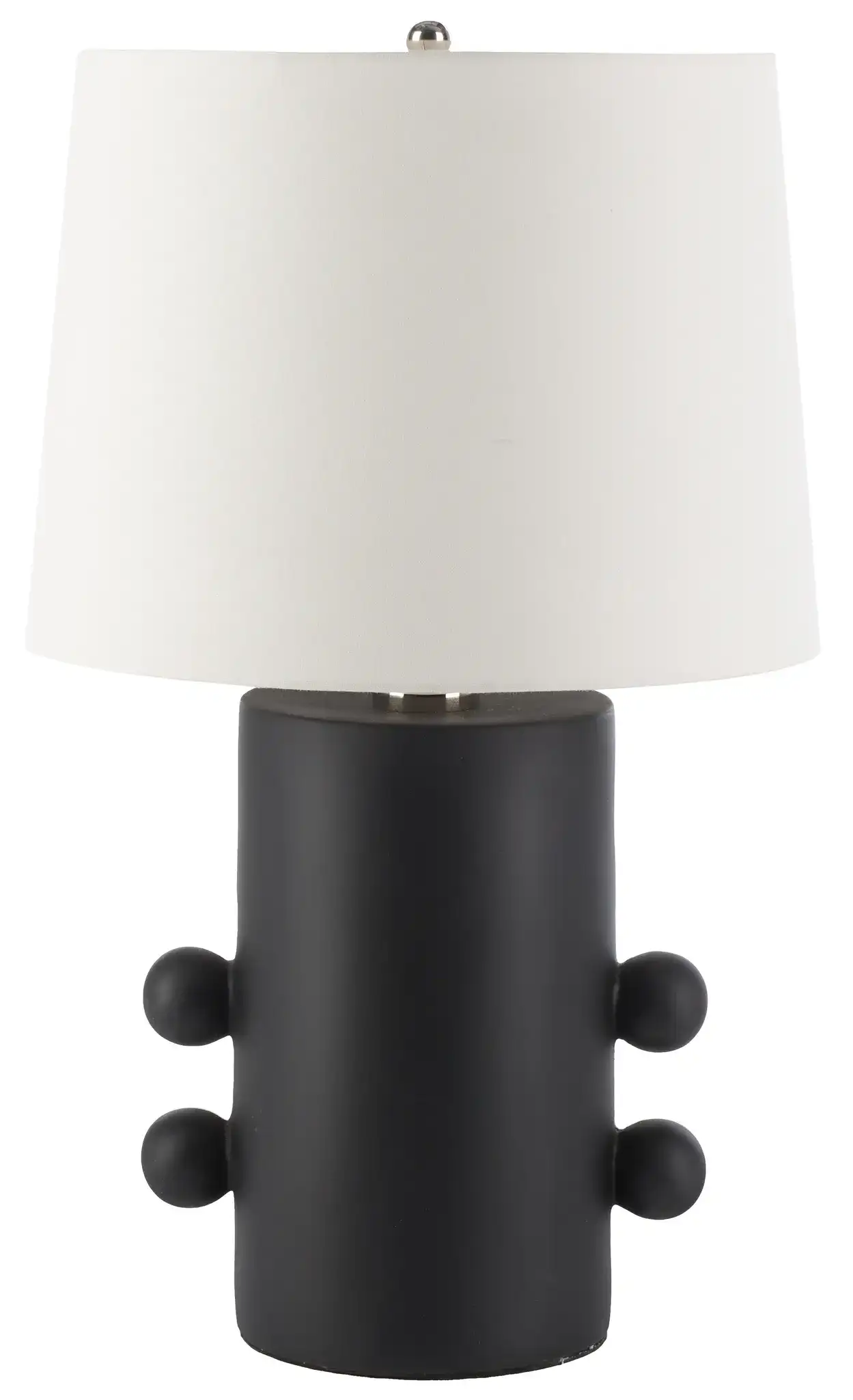 Nayeem Table Lamp in Black, detail view