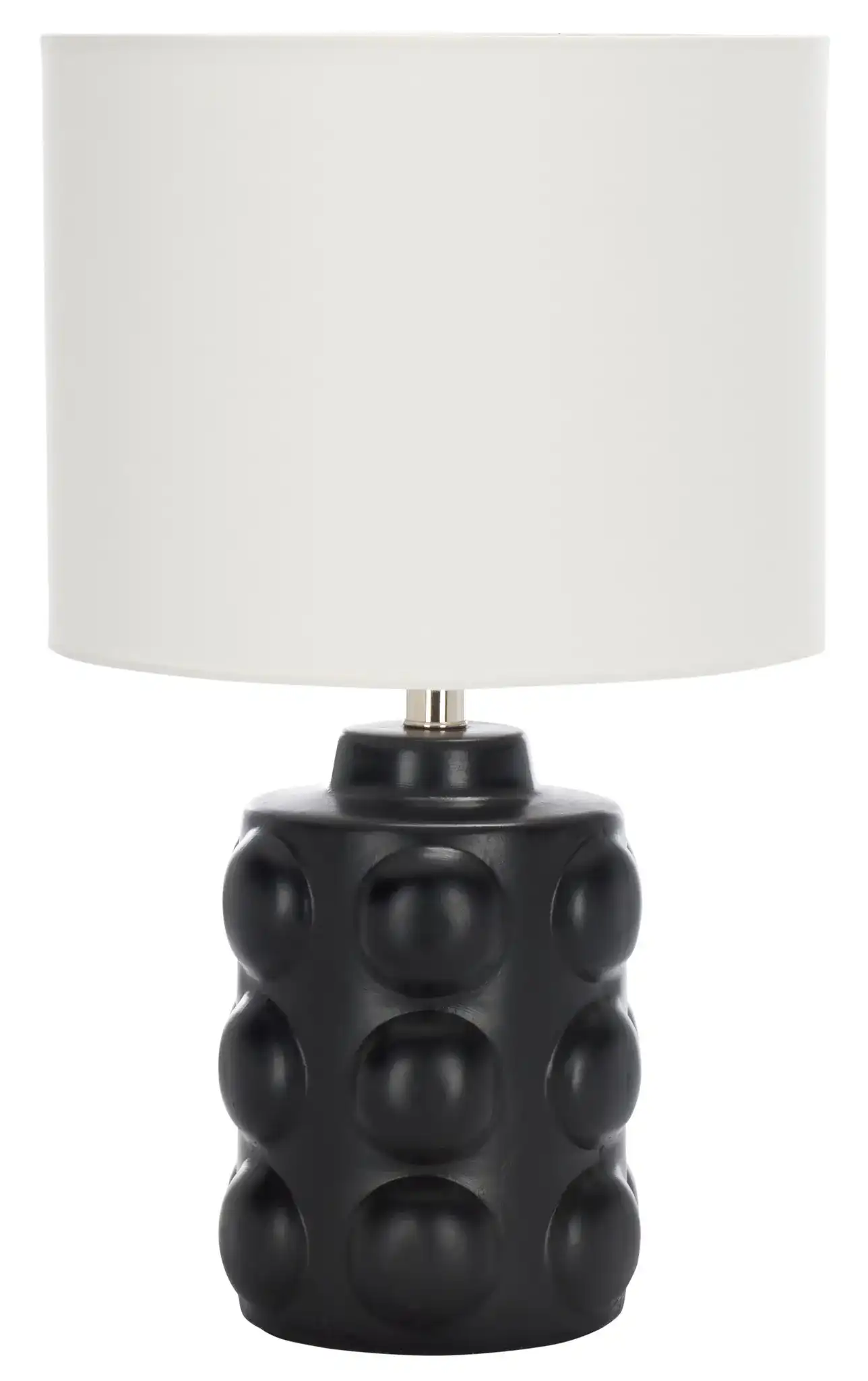 Shylo Table Lamp in Black, detail view