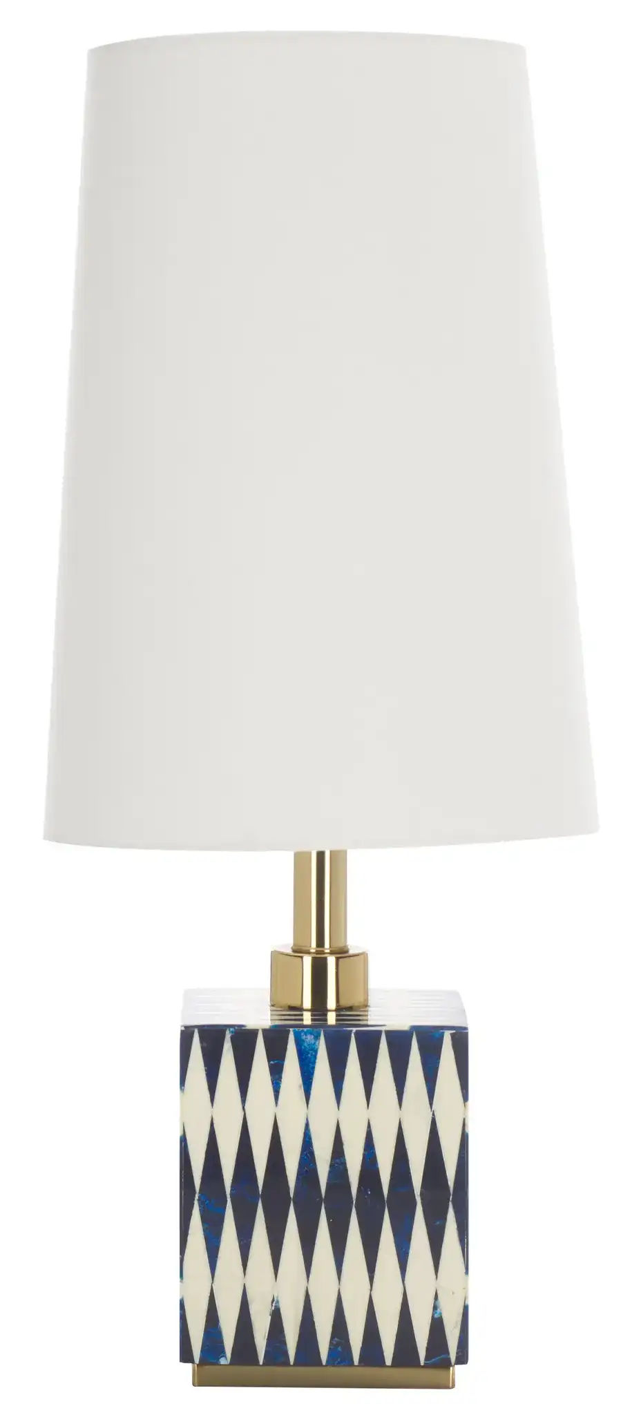 Kye Table Lamp in Blue / White, detail view