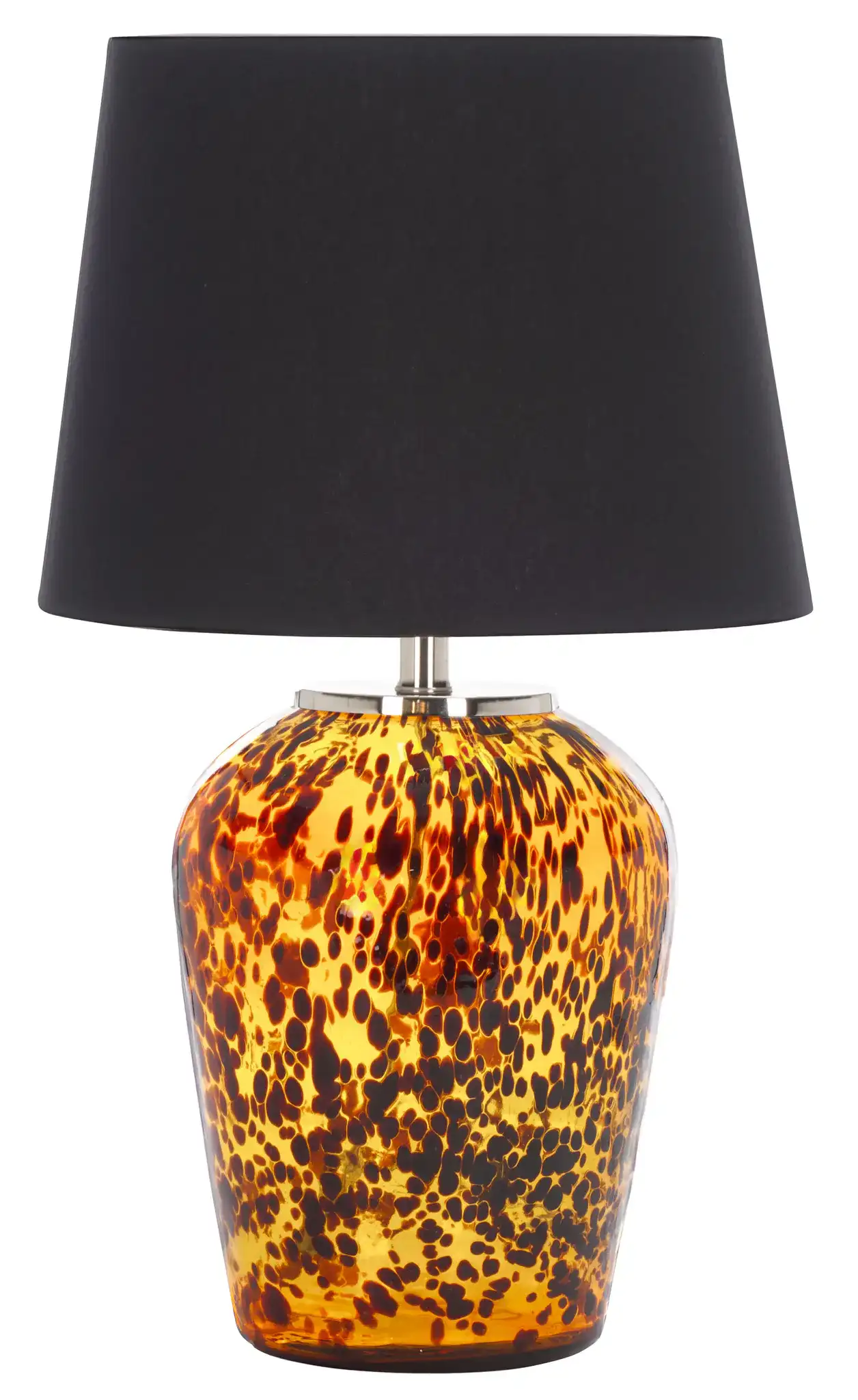 Shae Glass Table Lamp in Multi, detail view